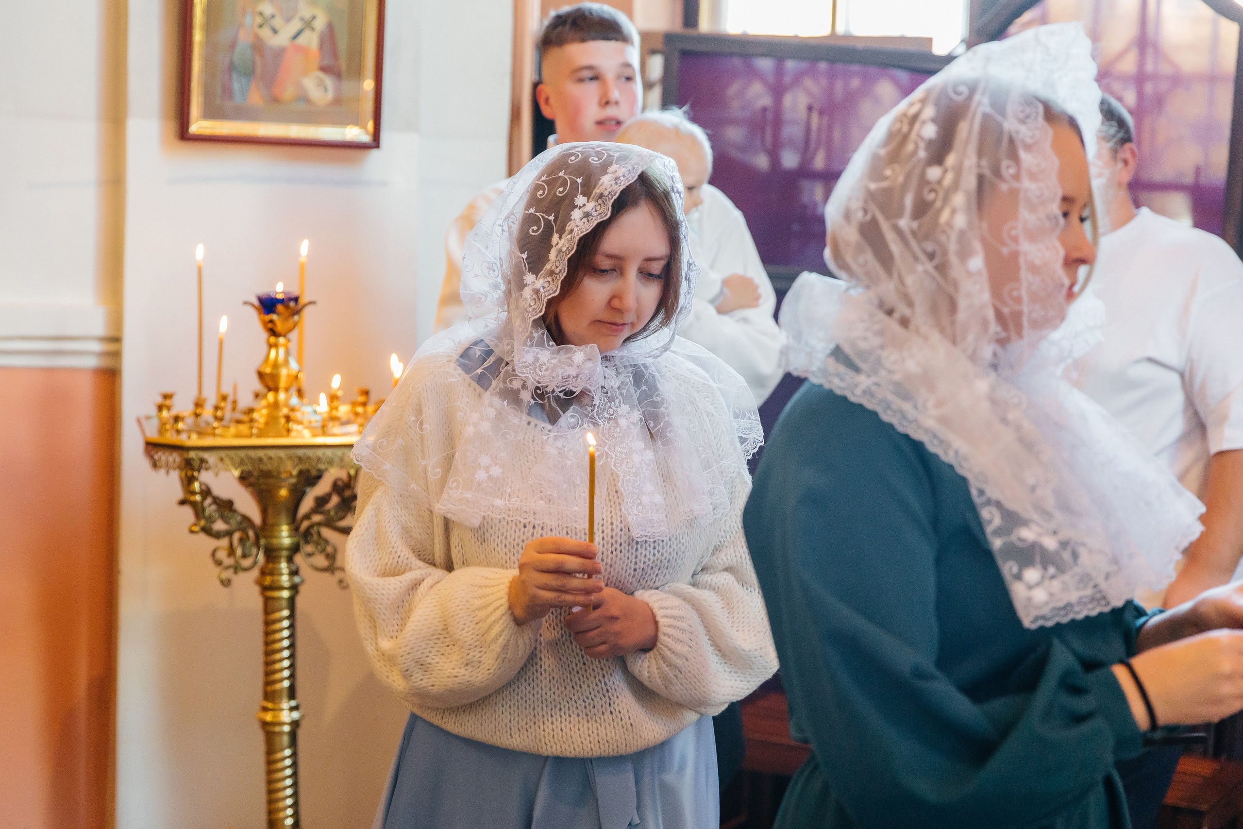 Таинство крещения Макара (18 октября 2025). Свадебный и семейный фотограф Крамар Наталья
