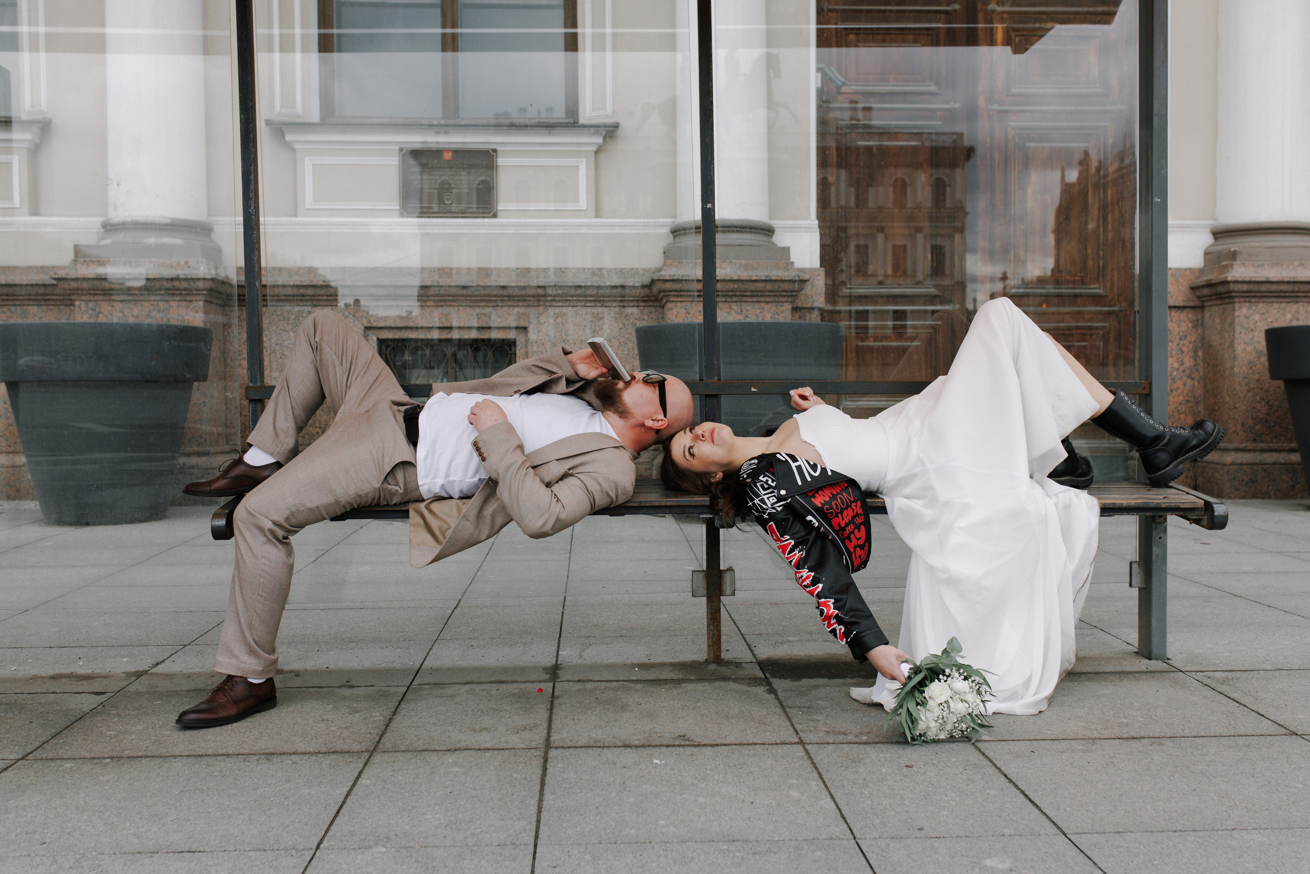 Два образа на этих снимках. Свадебный фотограф СПБ