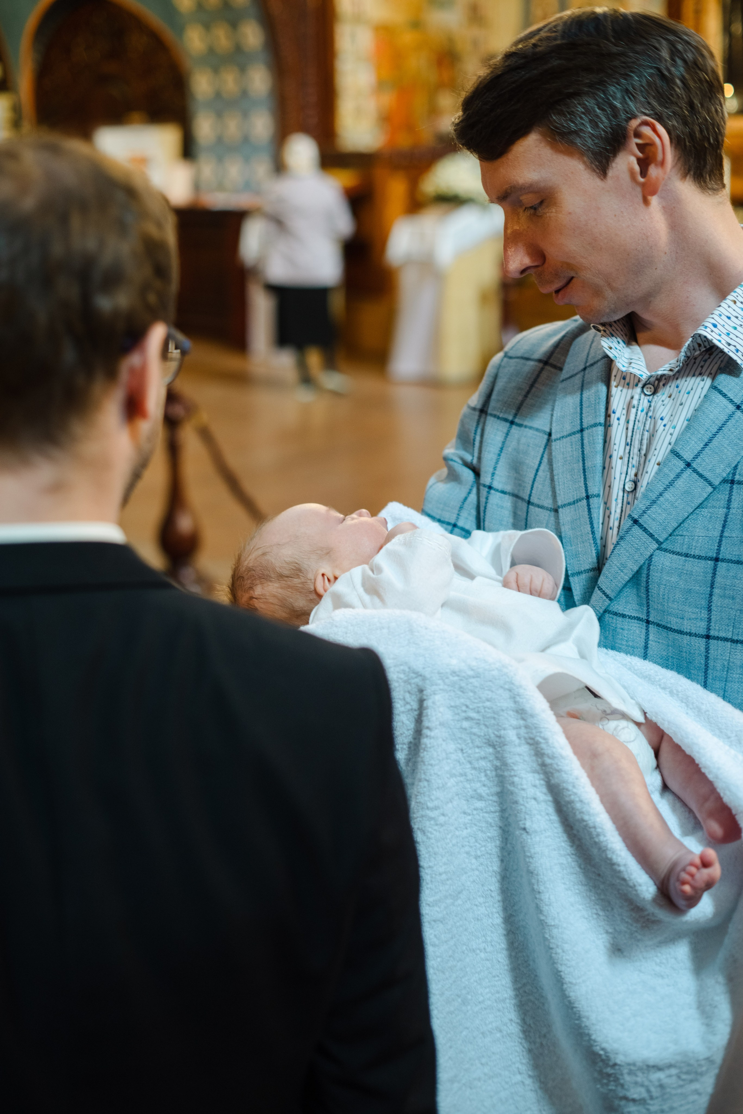 Крещение. Интерьерный и репортажный фотограф в Санкт-Петербурге