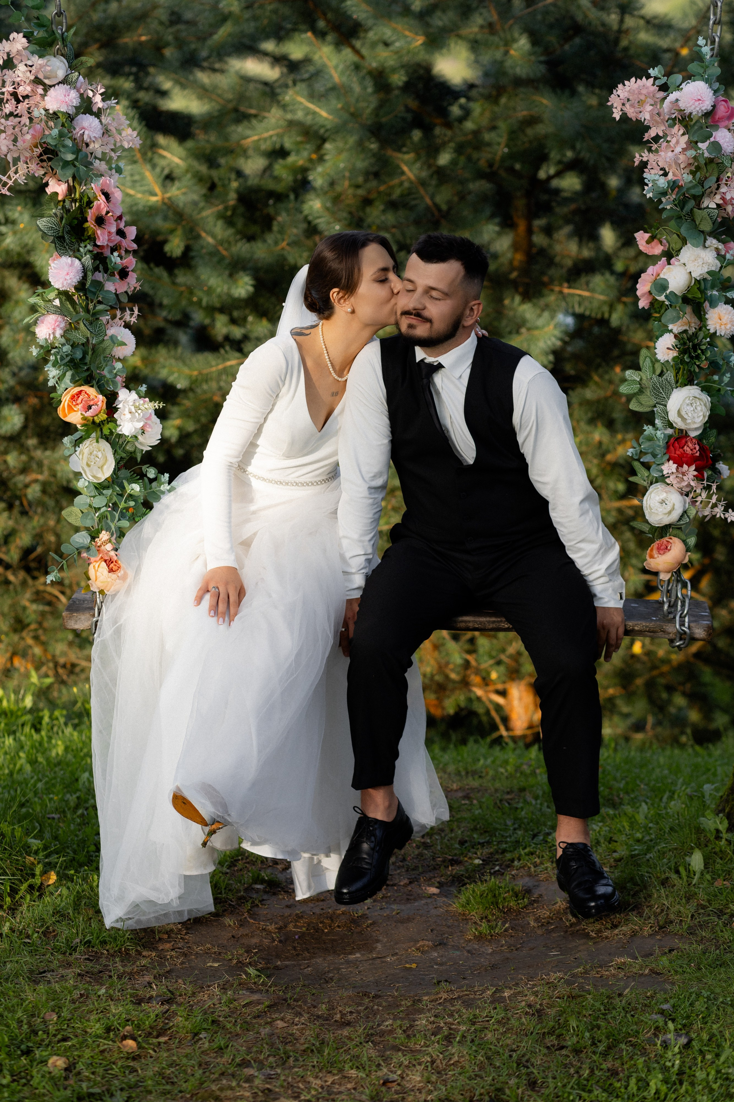 Свадебная фотосессия в агроусадьбе Лабодянка в Минске. Свадебный фотограф в Минске/Беларуси Сергей Спиридонов