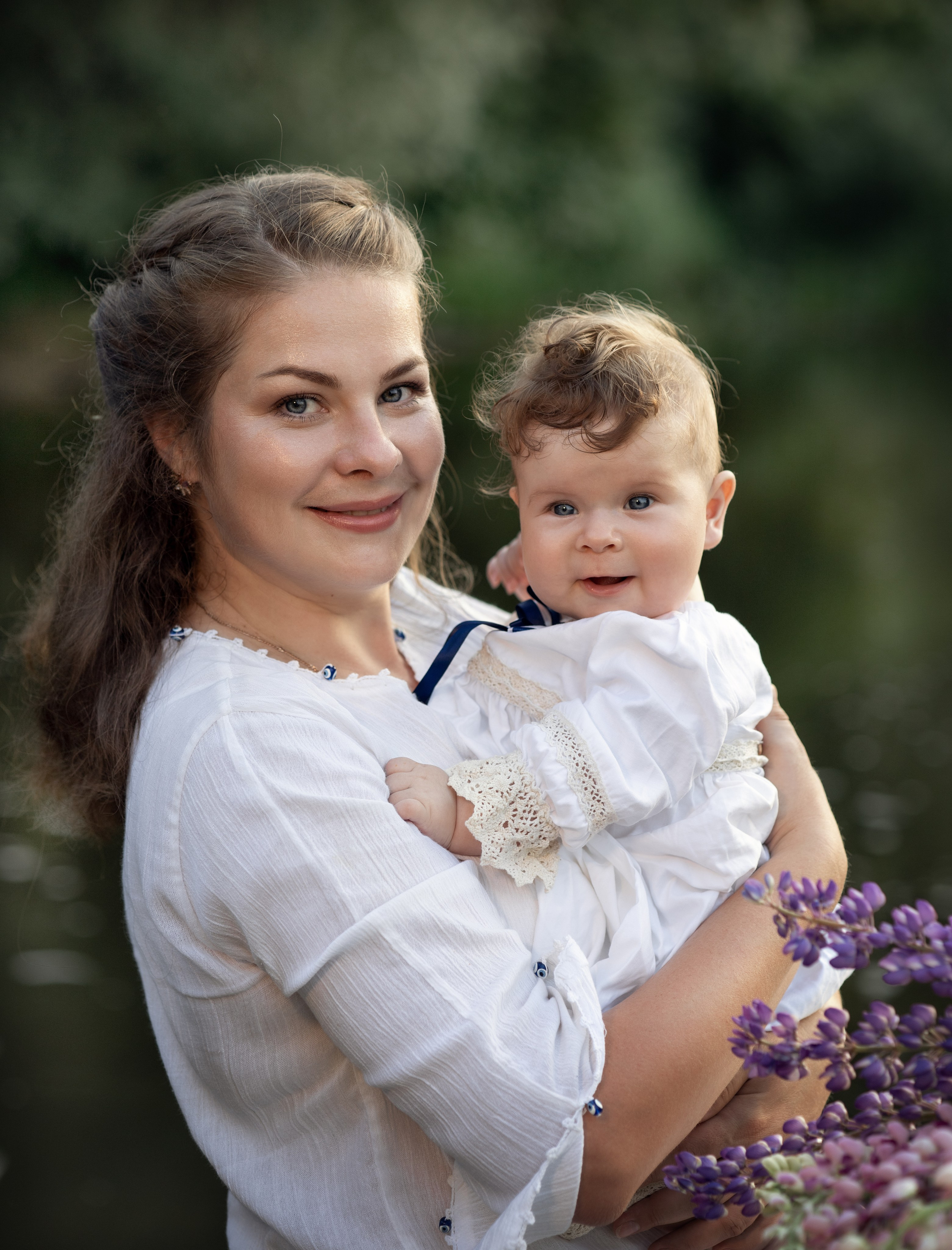 Летняя семейная фотосессия на природе. Фотограф в Москве Мухина Ирина