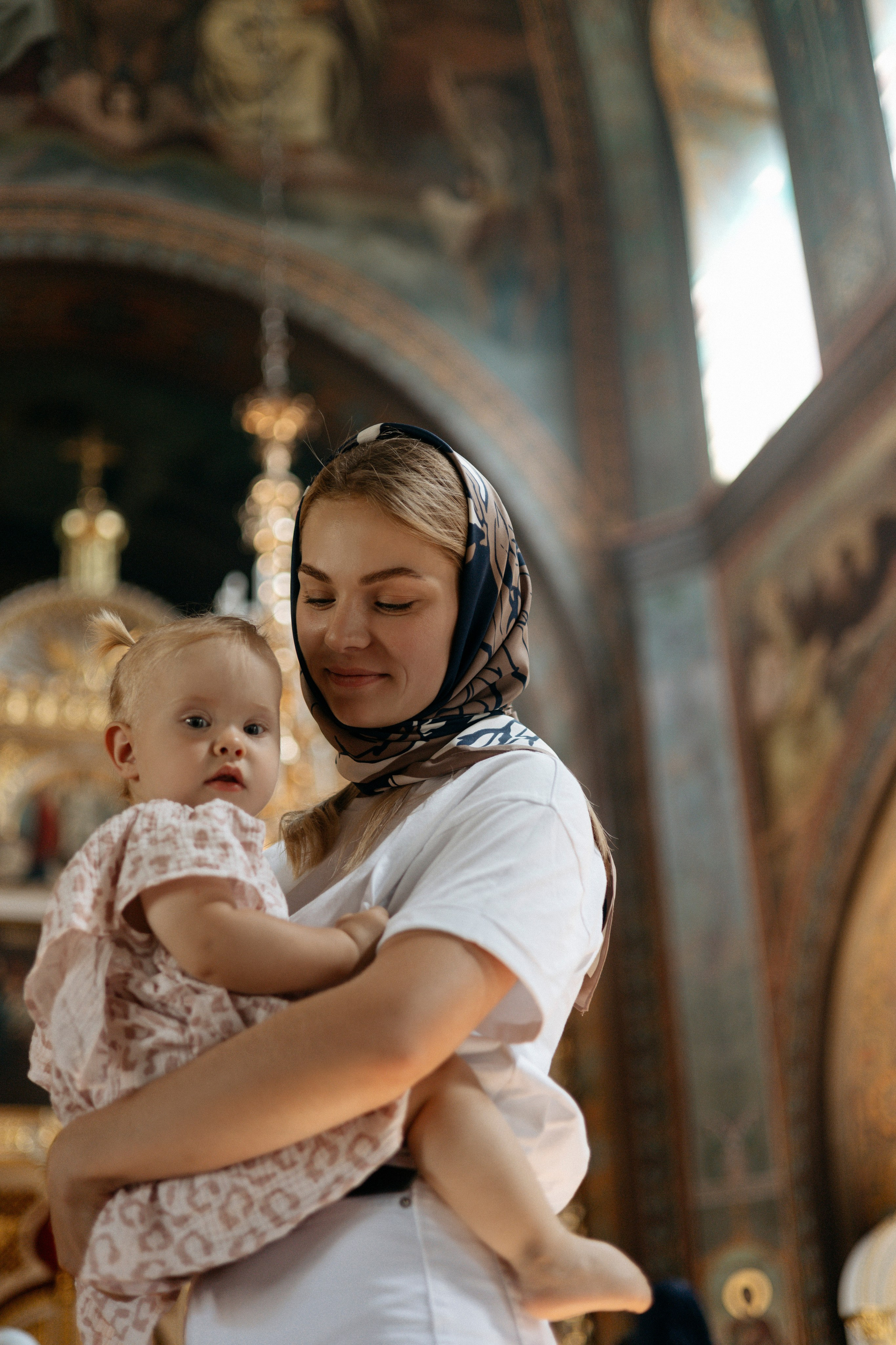 Крещение Варвары. Самый теплый фотограф в Краснодаре Рябоконь Ксения