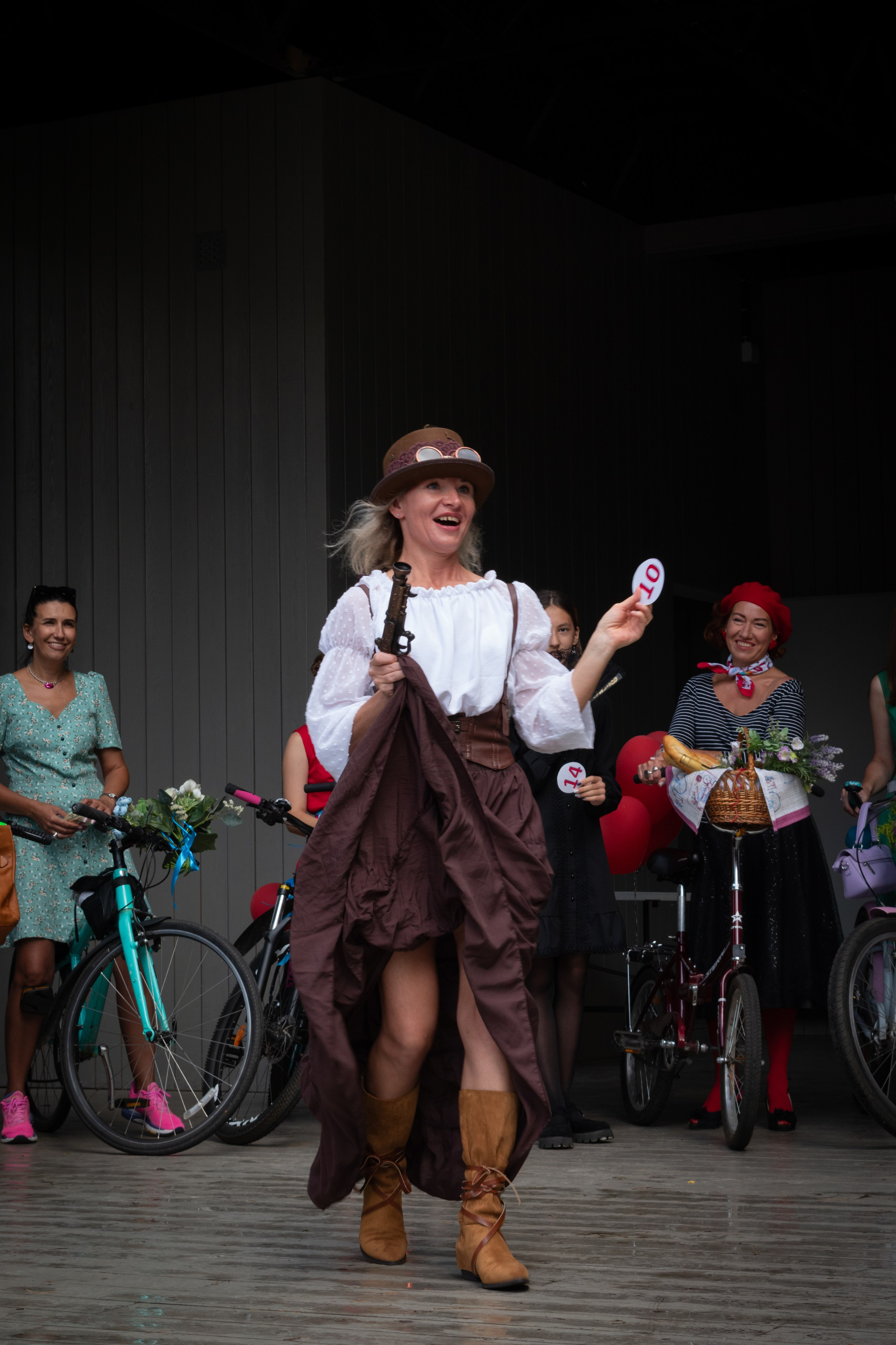 «Леди на велосипеде» — велопробег по г. Жуковскому 2025. Репортажный фотограф Сыбер Мартти