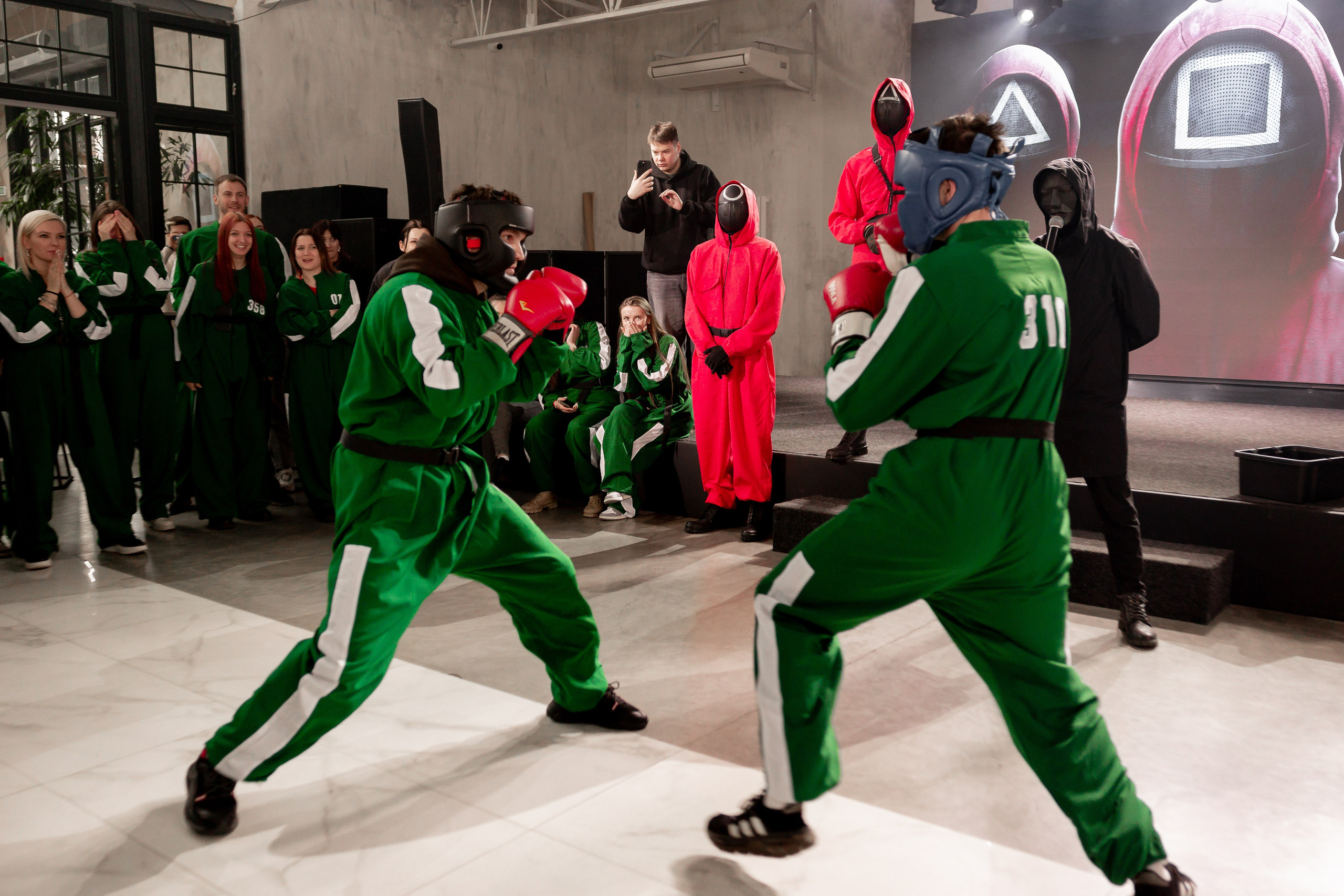 Игра в Кальмара. Свадебный и контент фотограф в Москве — Юлия Барно (Баранова)