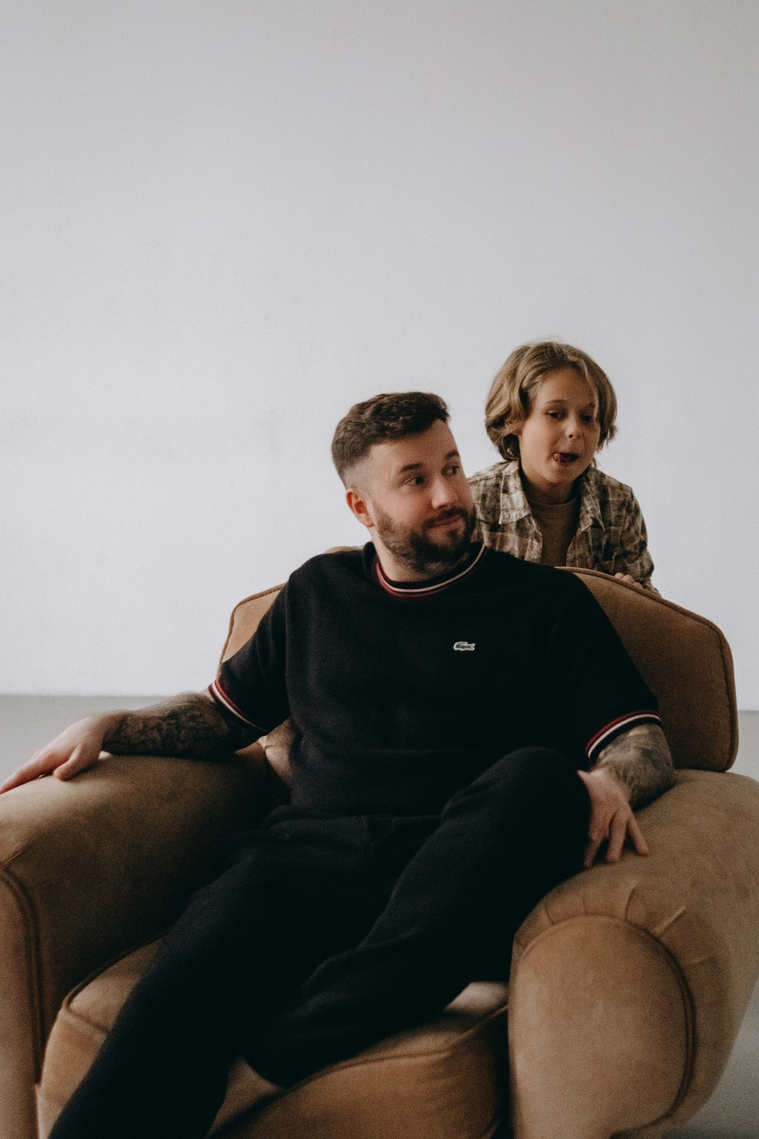 Папа и сын. Семейный фотограф в Санкт-Петербурге Дарья Косянчук