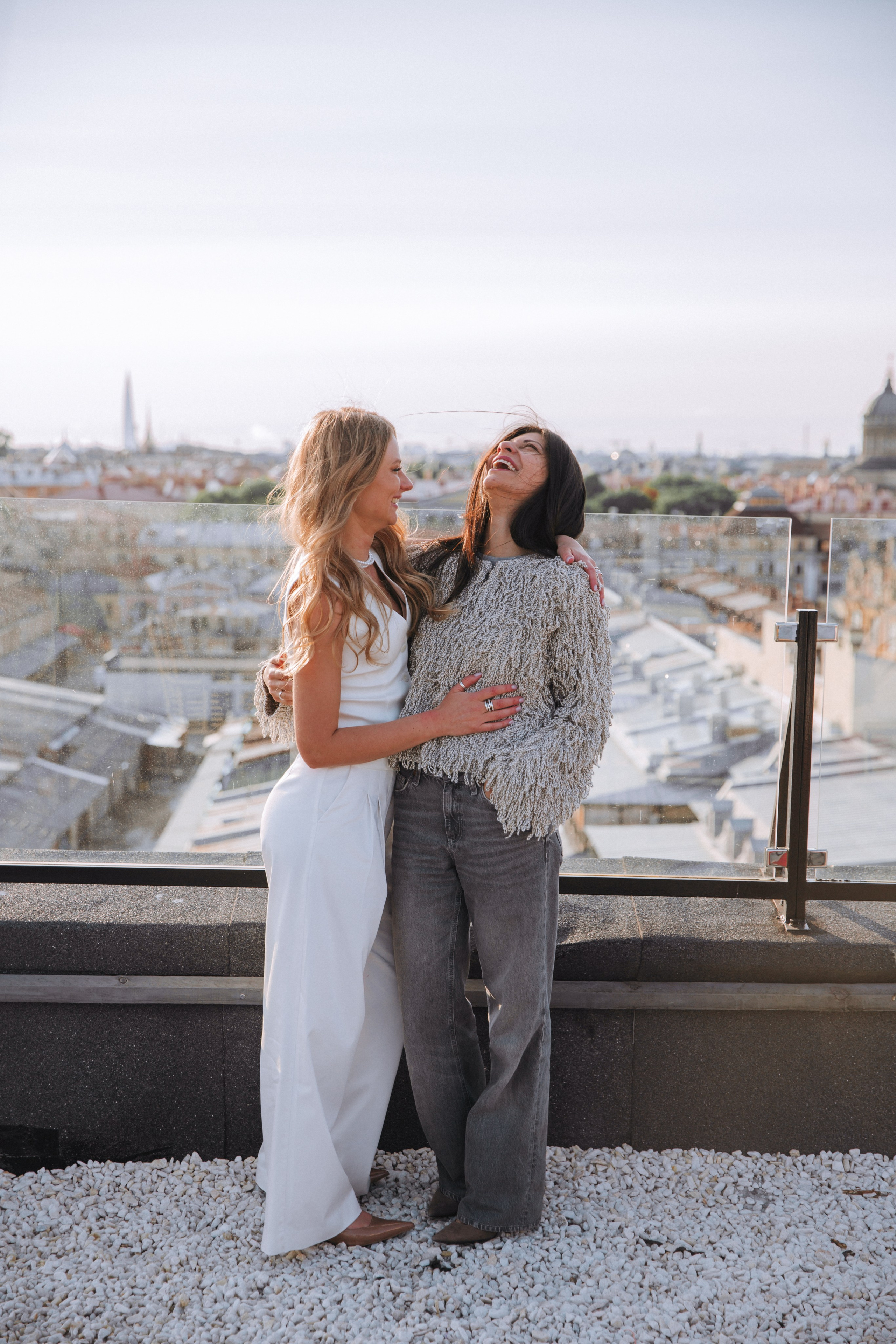 Девичник на крыше, СПб. Портретный и репортажный фотограф в Санкт-Петербурге Елизавета Я