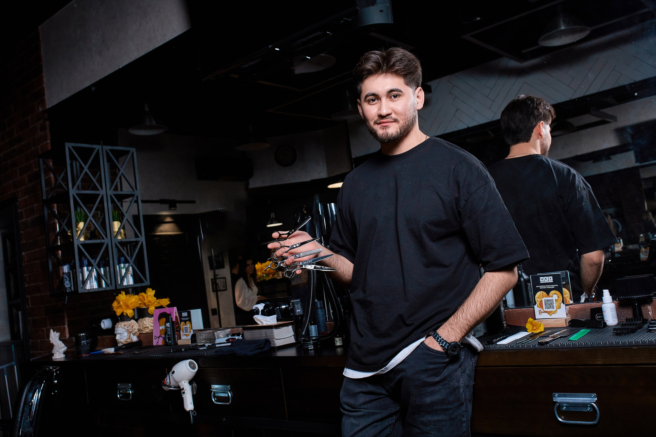 Барбершоп «Цех». Видеограф, фотограф Илья Новиков Москва, Екатеринбург, Калининград