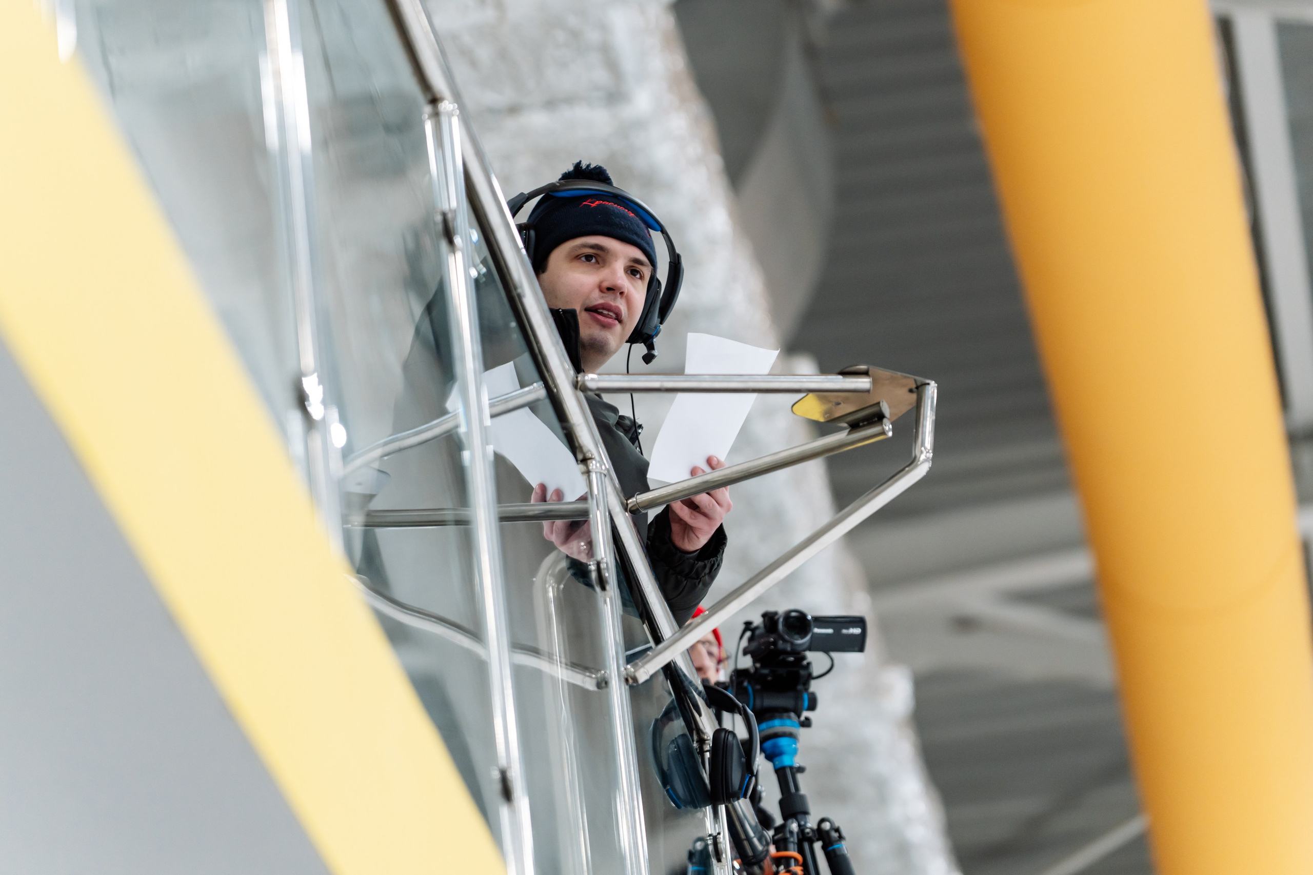 Игра в следж хоккей приуроченная 23.02.26 в арене Сталкер