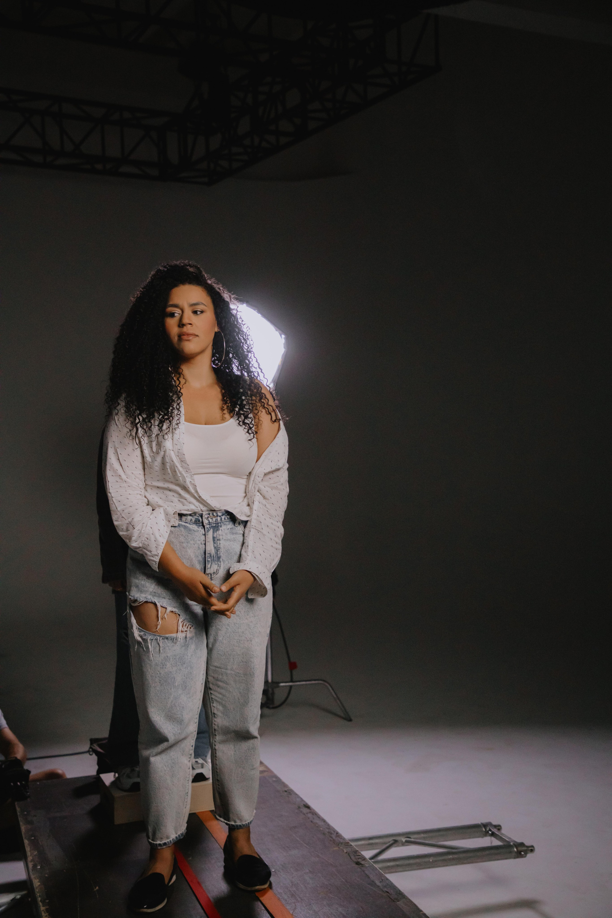 Съемка клипа Юлианны Карауловой и Бьянки. Фотограф в Москве и Санкт-Петербурге Дарина