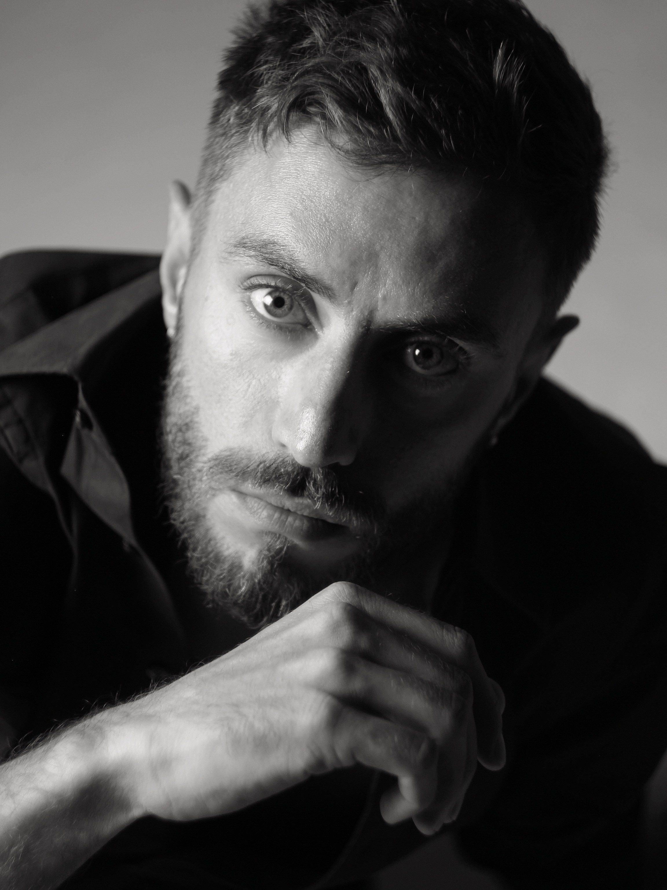 Иван, студия VOGUE. Photography Eva