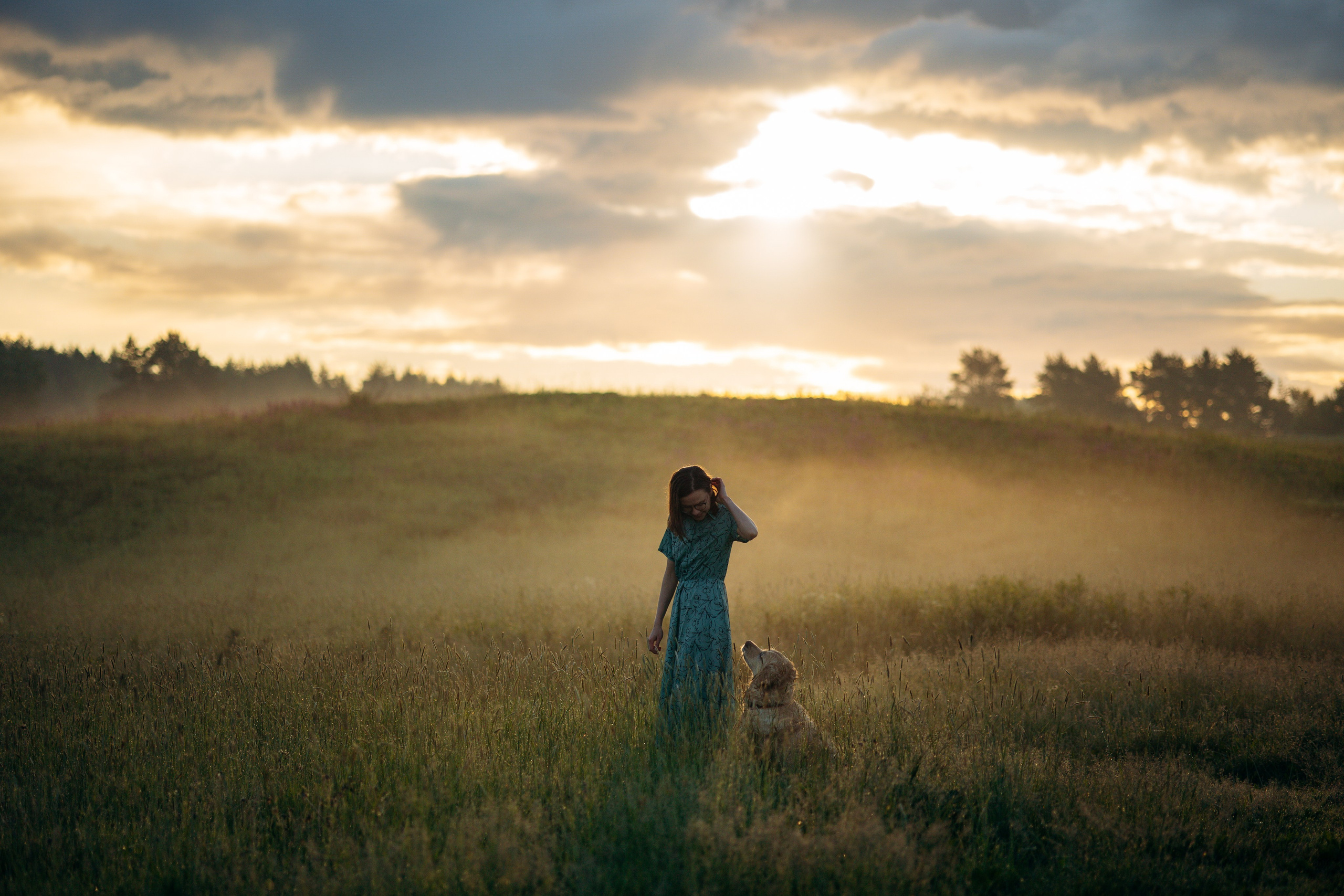 Юля и Руби. Фотограф — Анималист | Санкт-Петербург