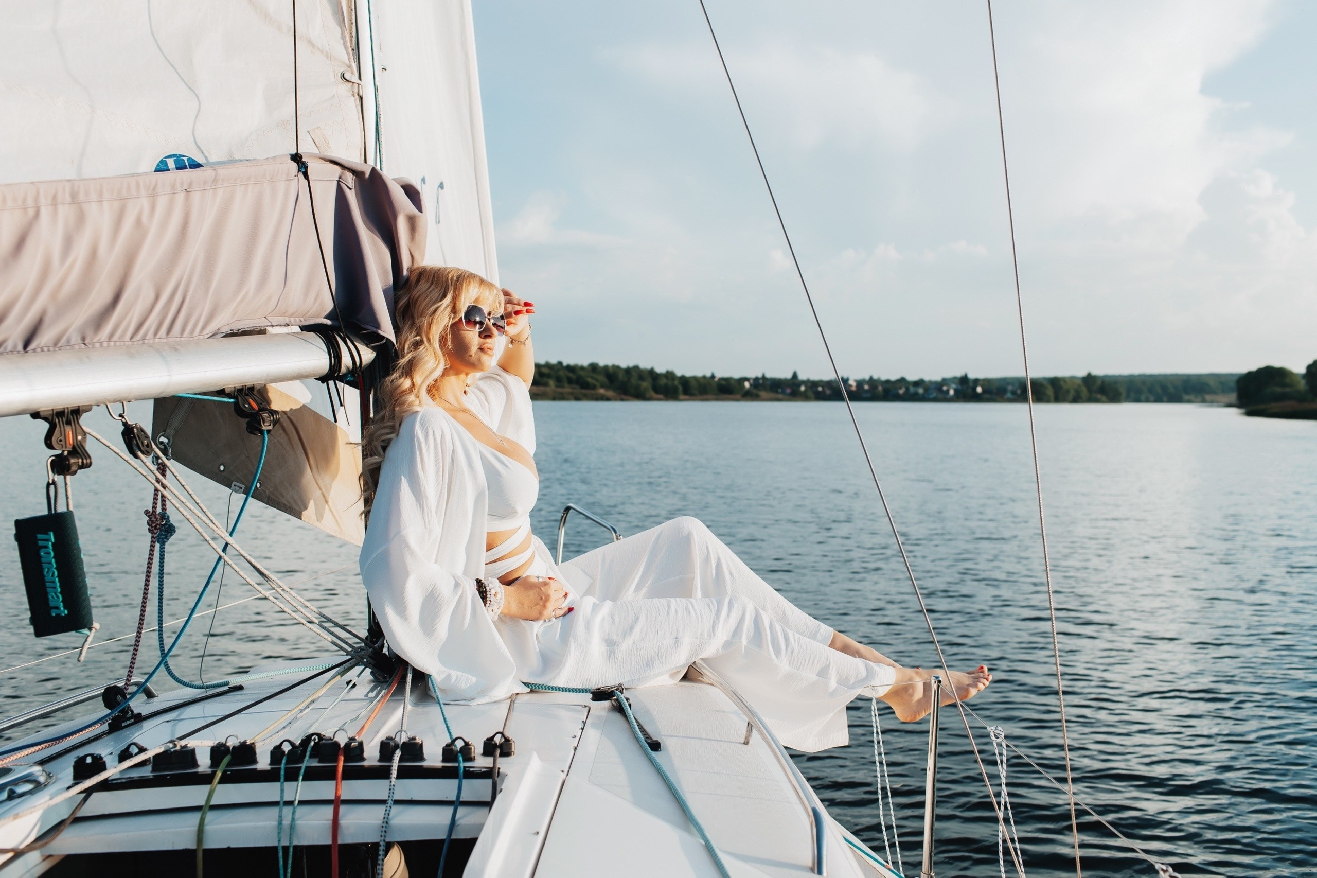 Съемка на яхте. Семейный и женский фотограф во Владимире Анастасия Грушина