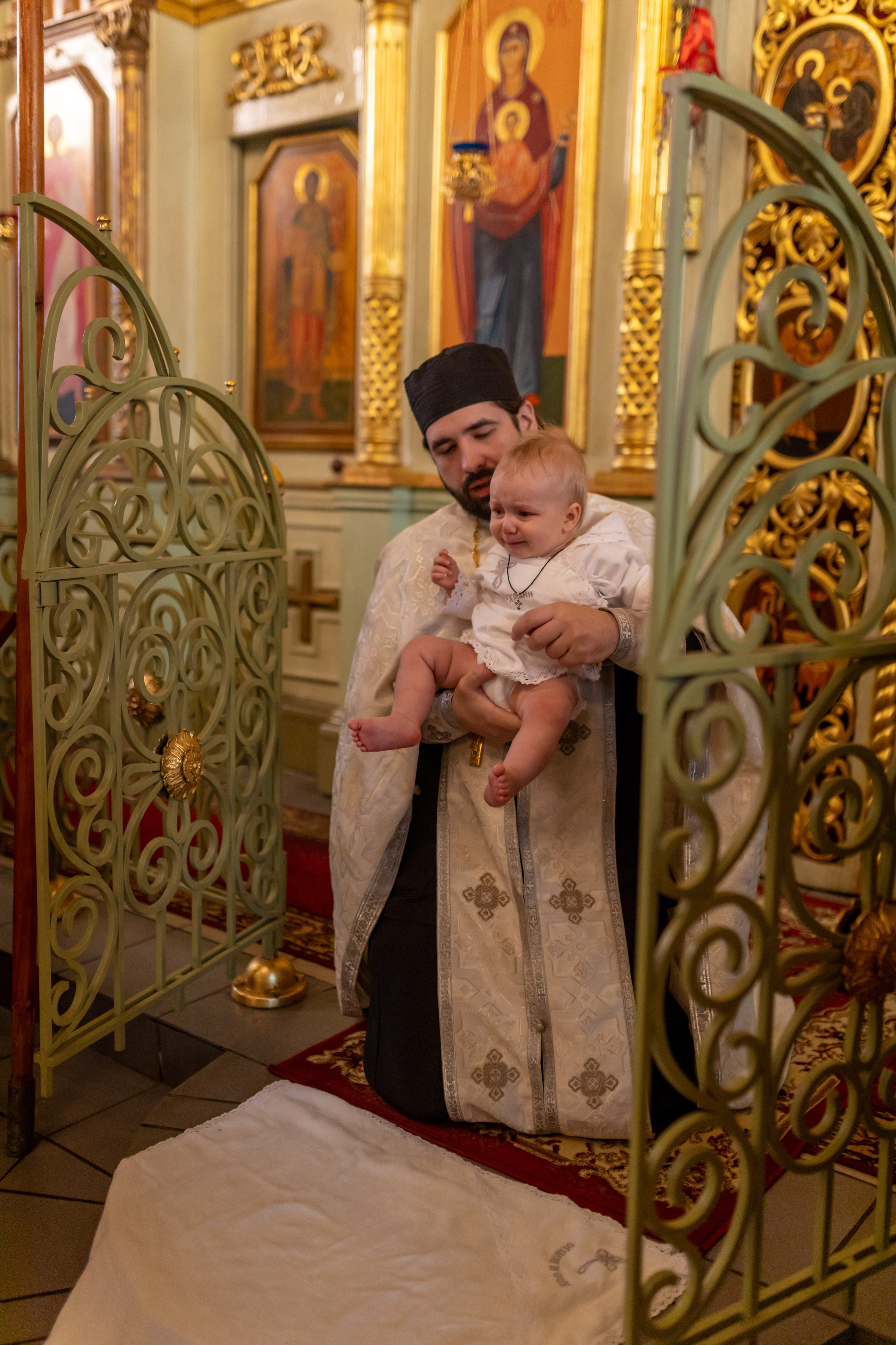 Крещение Савелия. Фотограф и Видеограф в Москве Дарья Арсентьева