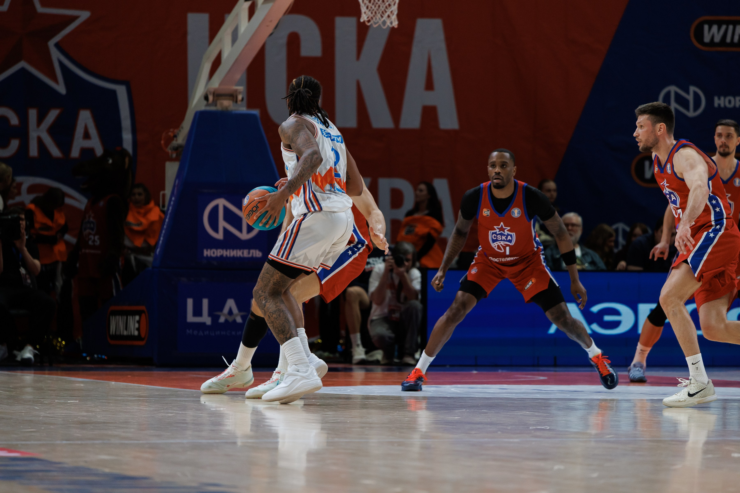 Баскетбол. ЦСКА — ПАРМА