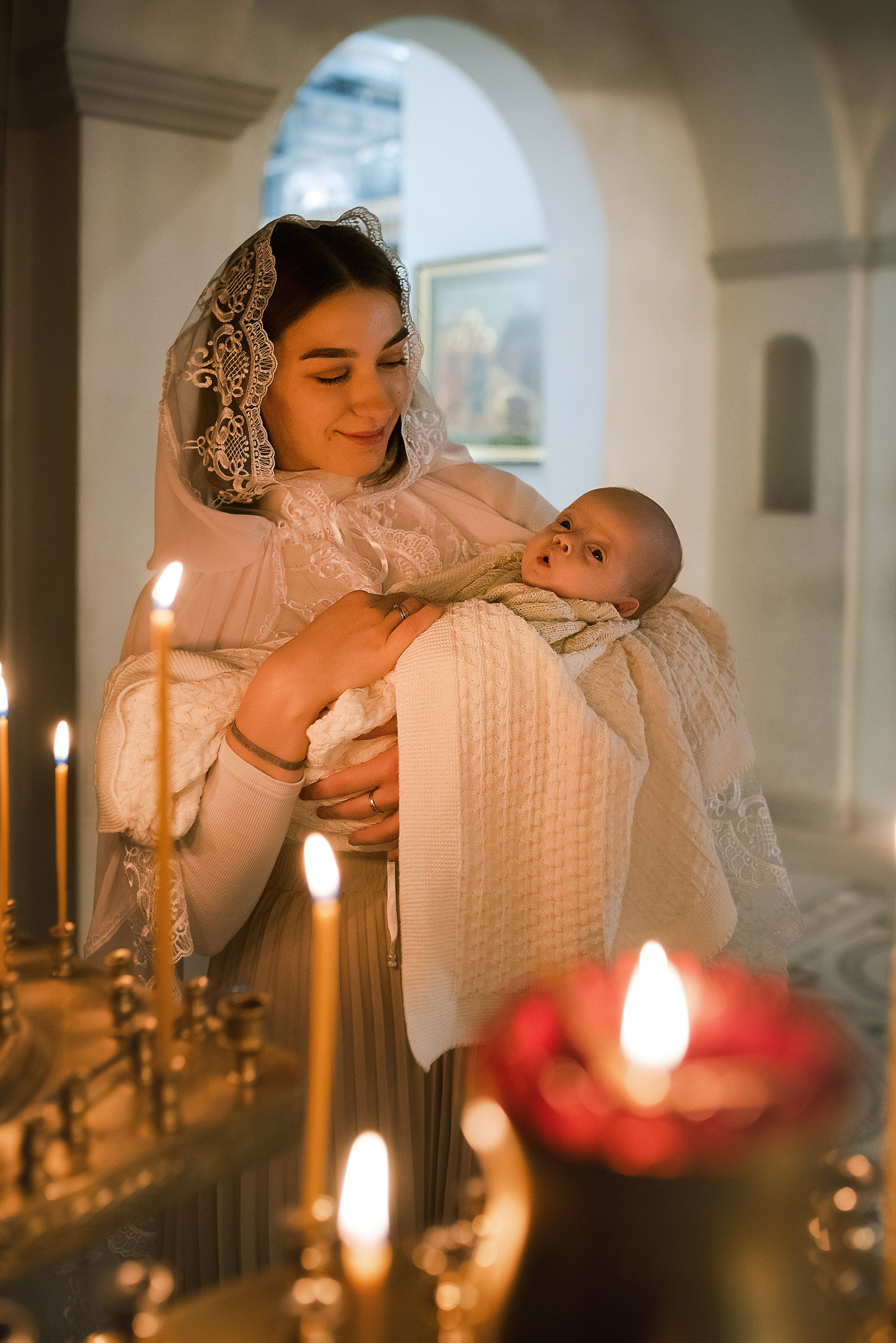 Крещение Майи Храм 40 Севастийских мученков. Семейный фотограф в Ростове-на-Дону Татьяна Литвинова