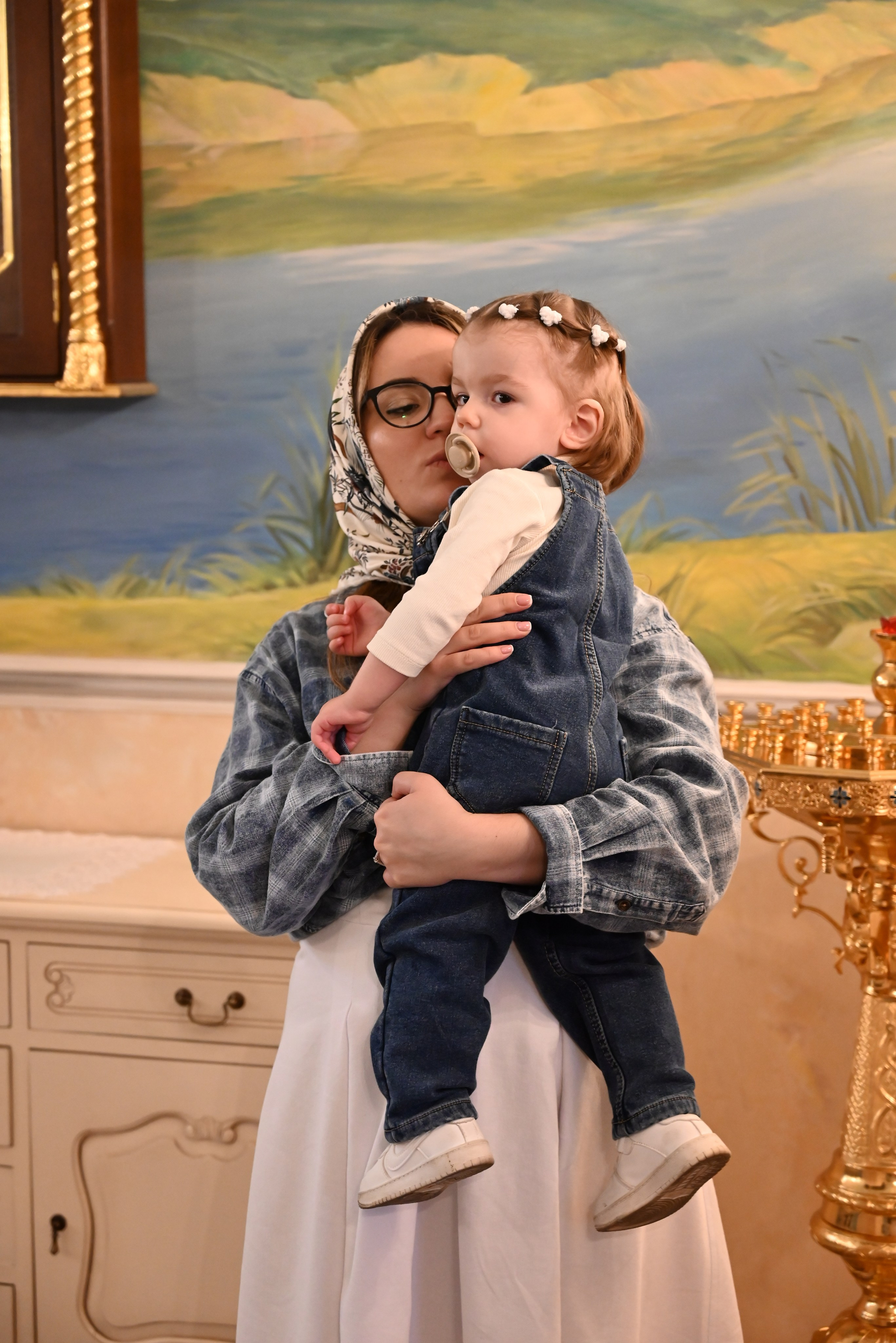 Крещение 7 мая. Семейный и детский фотограф Москва