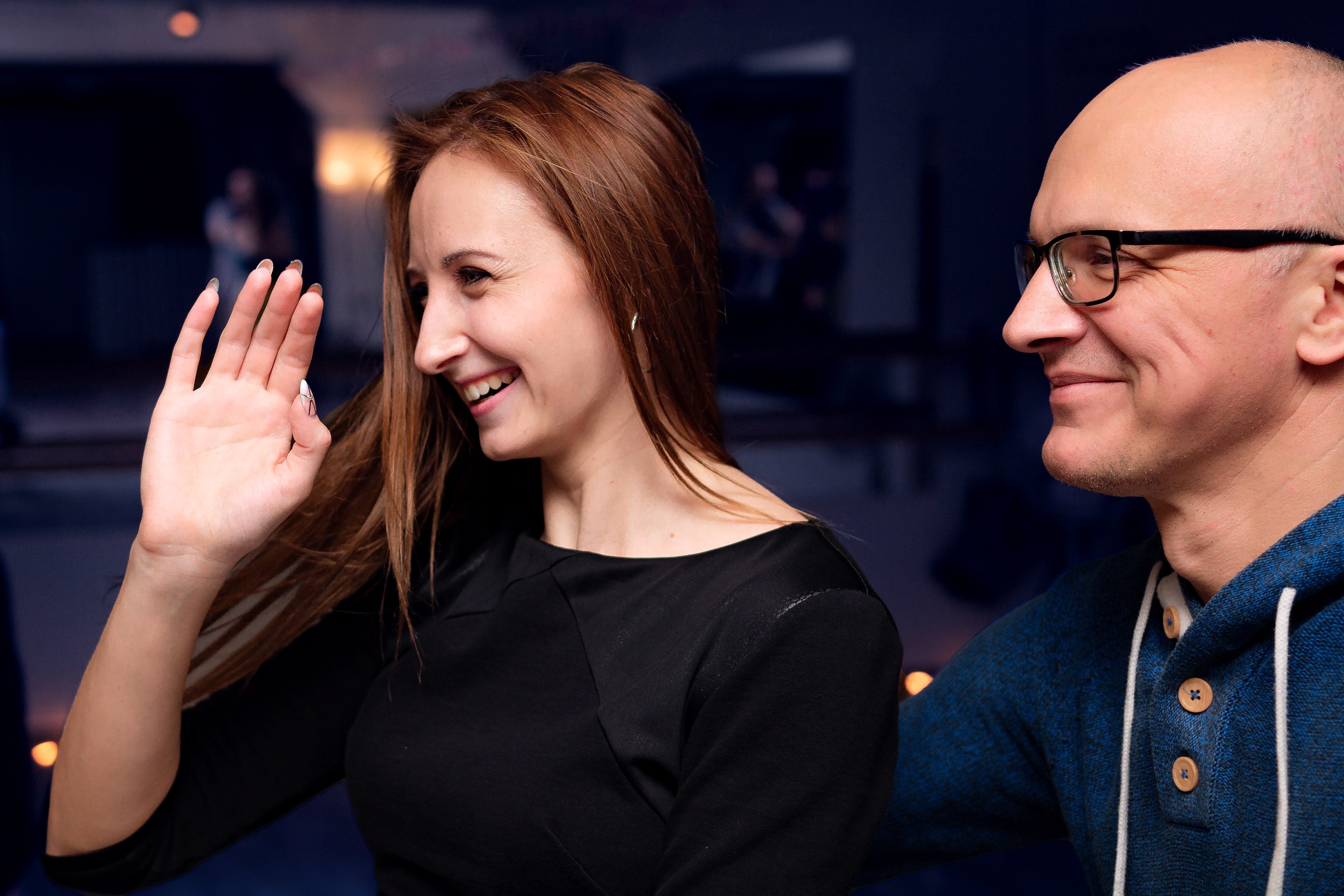 Вечеринка в школе танцев Dance cafe