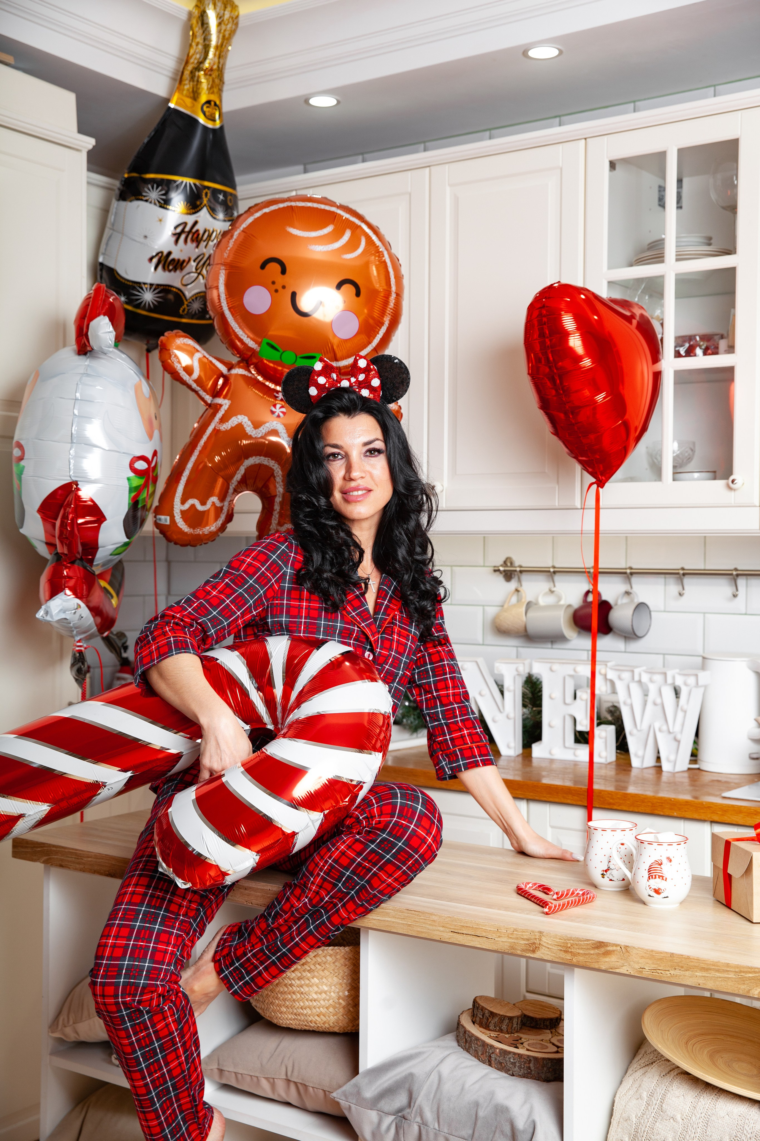 новогодняя фотосессия портрет