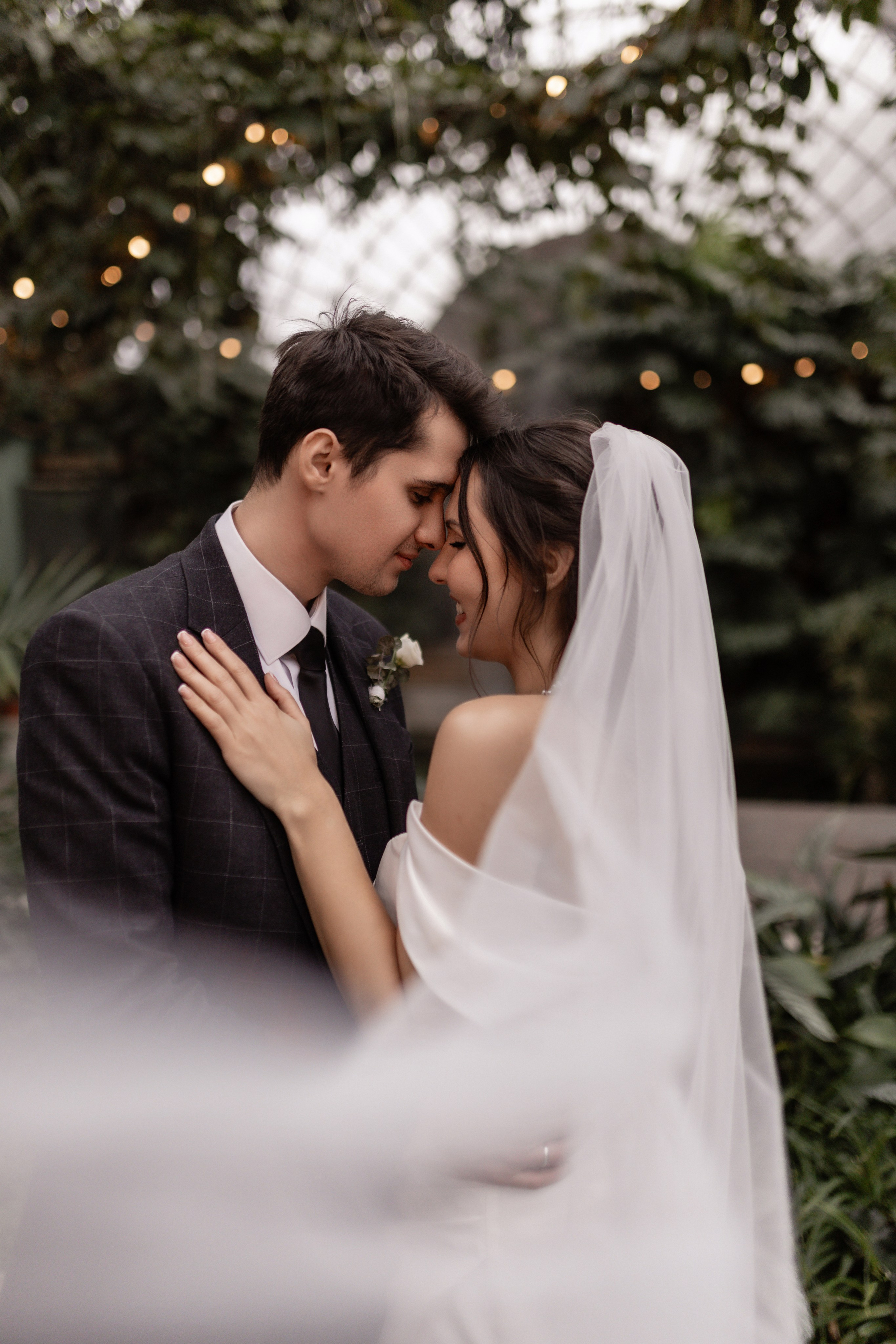 Бажена+Дмитрий Оранжерея. Фотограф в Санкт-Петербурге