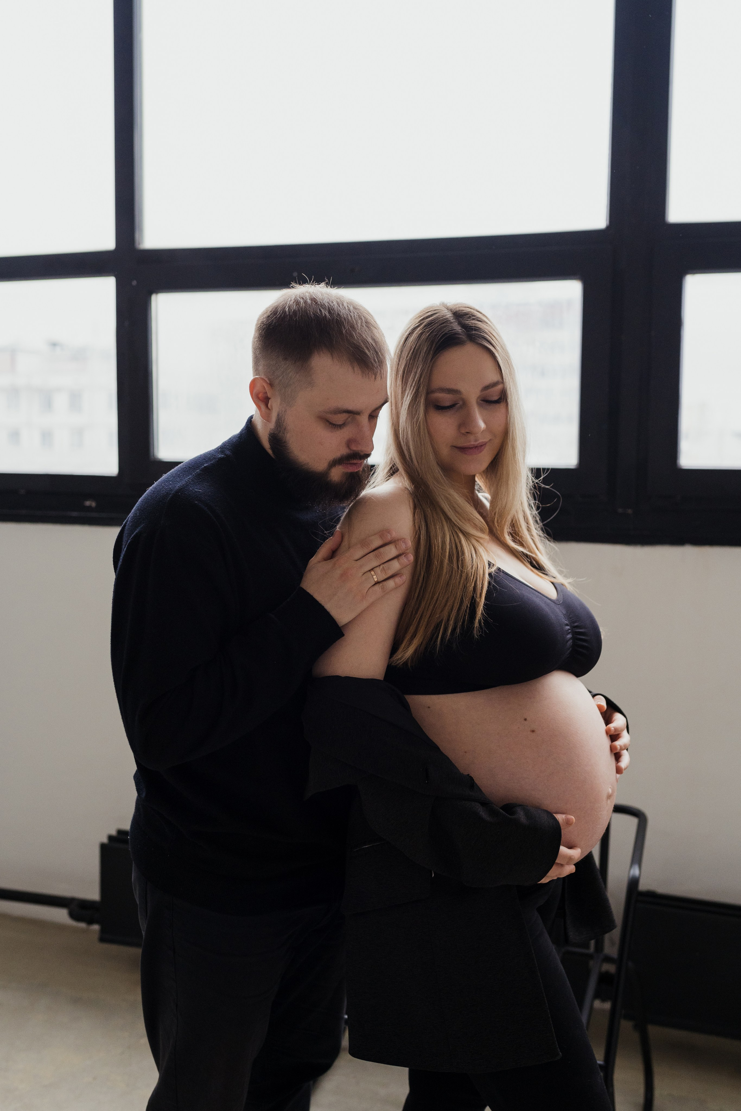 Семейная фотосессия в студии в Москве, семейный фотограф Анна Полушина. Свадебный фотограф в Москве Анна Полушина