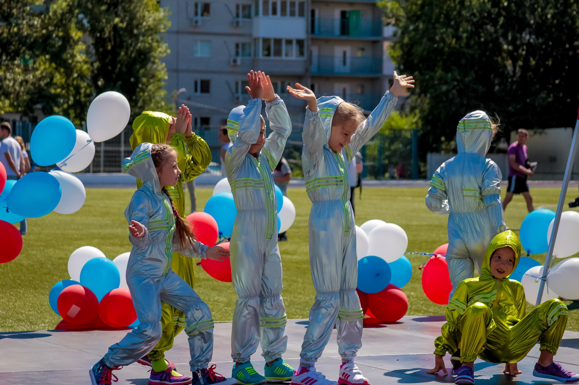 День Физкульт. Максим Матвийченко и Виктория Басова профессионалы своего дела