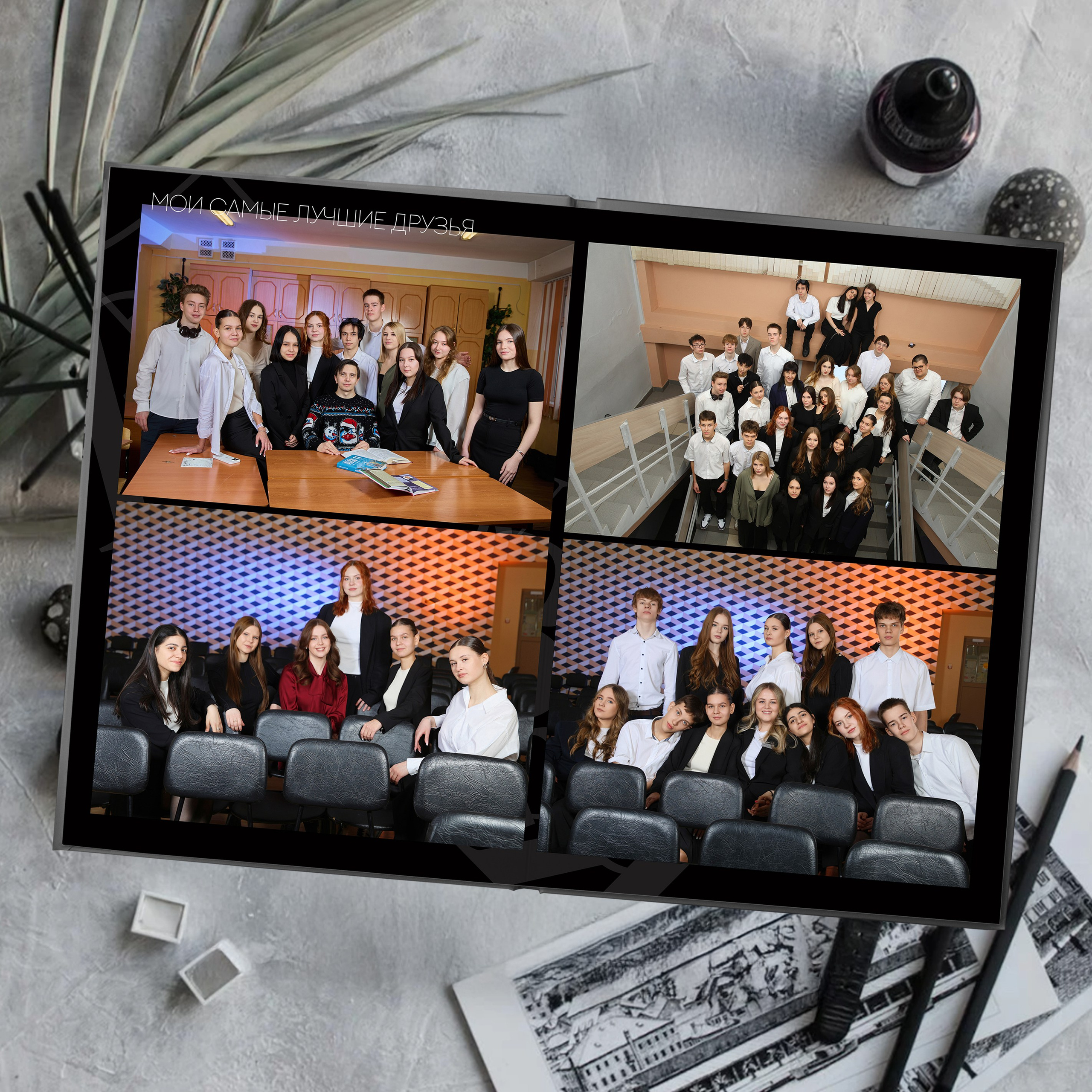 Дизайн "Чёрный" — выпускные альбомы в Красноярске от AlbomKras 🎓📚. AlbomKras -выпускные альбомы Красноярска с авторским дизайном и качественной фотосъемкой! ⭐⭐⭐⭐⭐ 5.0