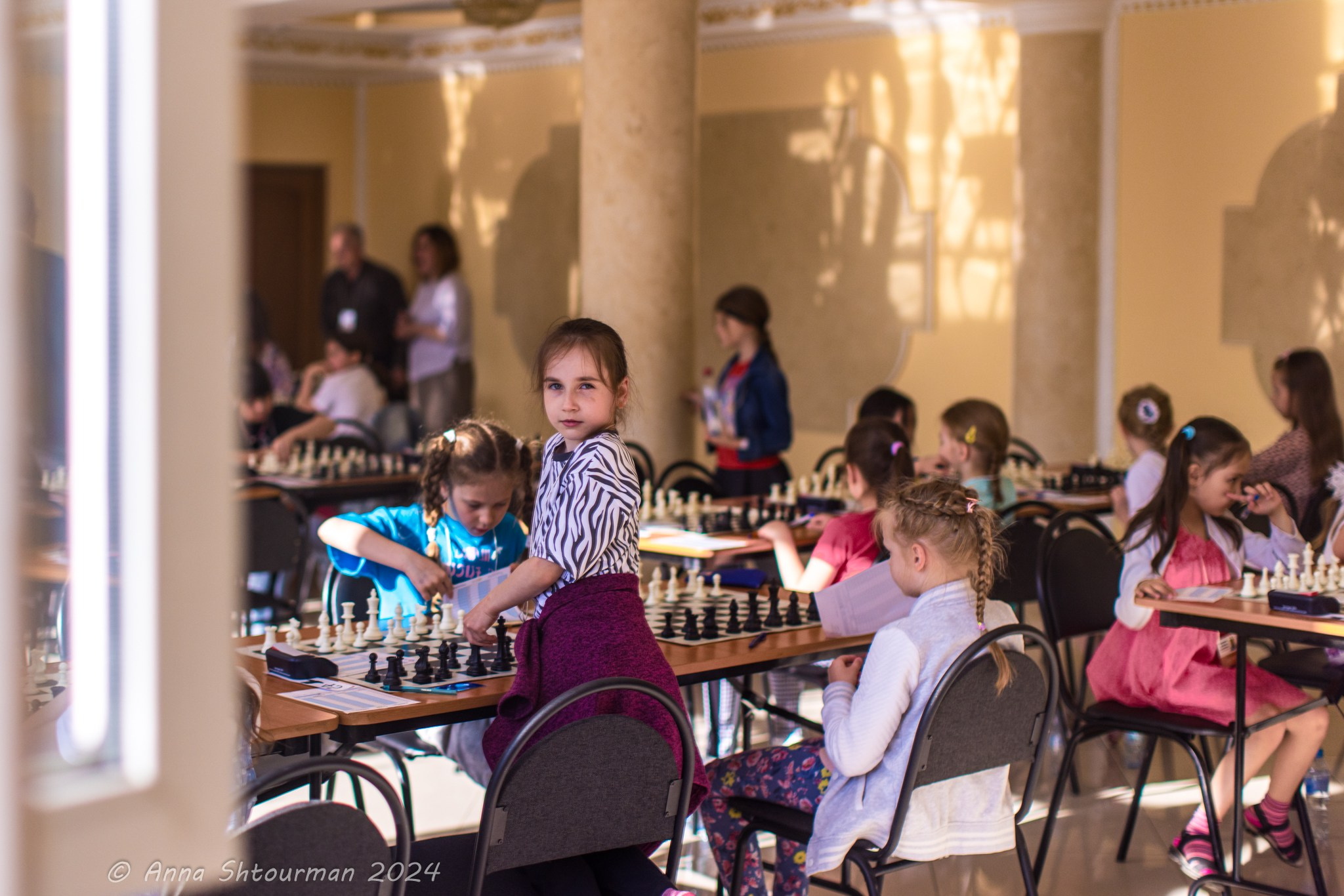 2024 Первенство России по шахматам до 9 лет (Кострома, Россия). Фотограф Анна Штурман (репортажная съёмка любых событий и мероприятий) Anna Shtourman photographer