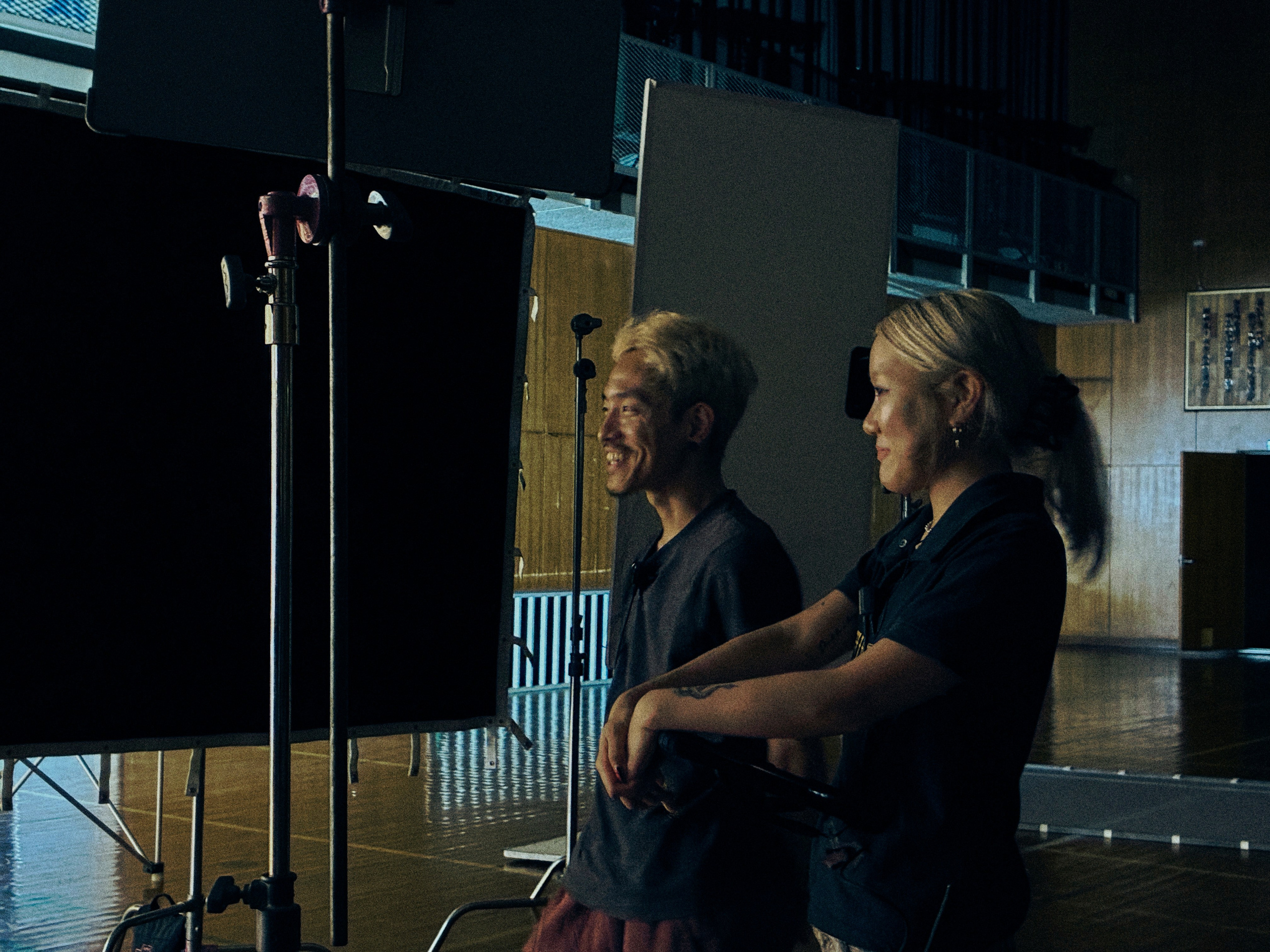 Brandy Senki — Blood Sparks backstage. Satyusho