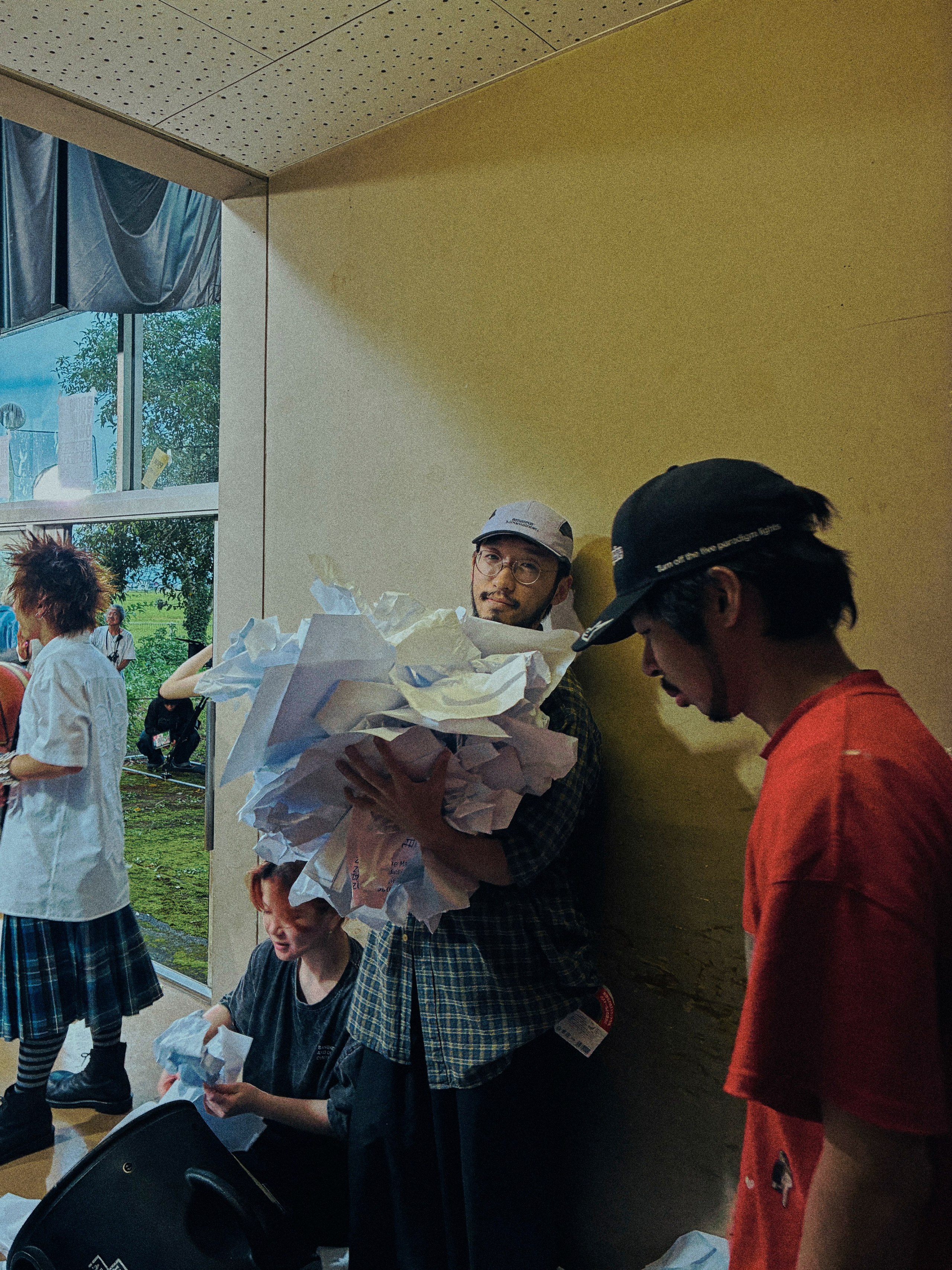 Brandy Senki — Blood Sparks backstage. Satyusho