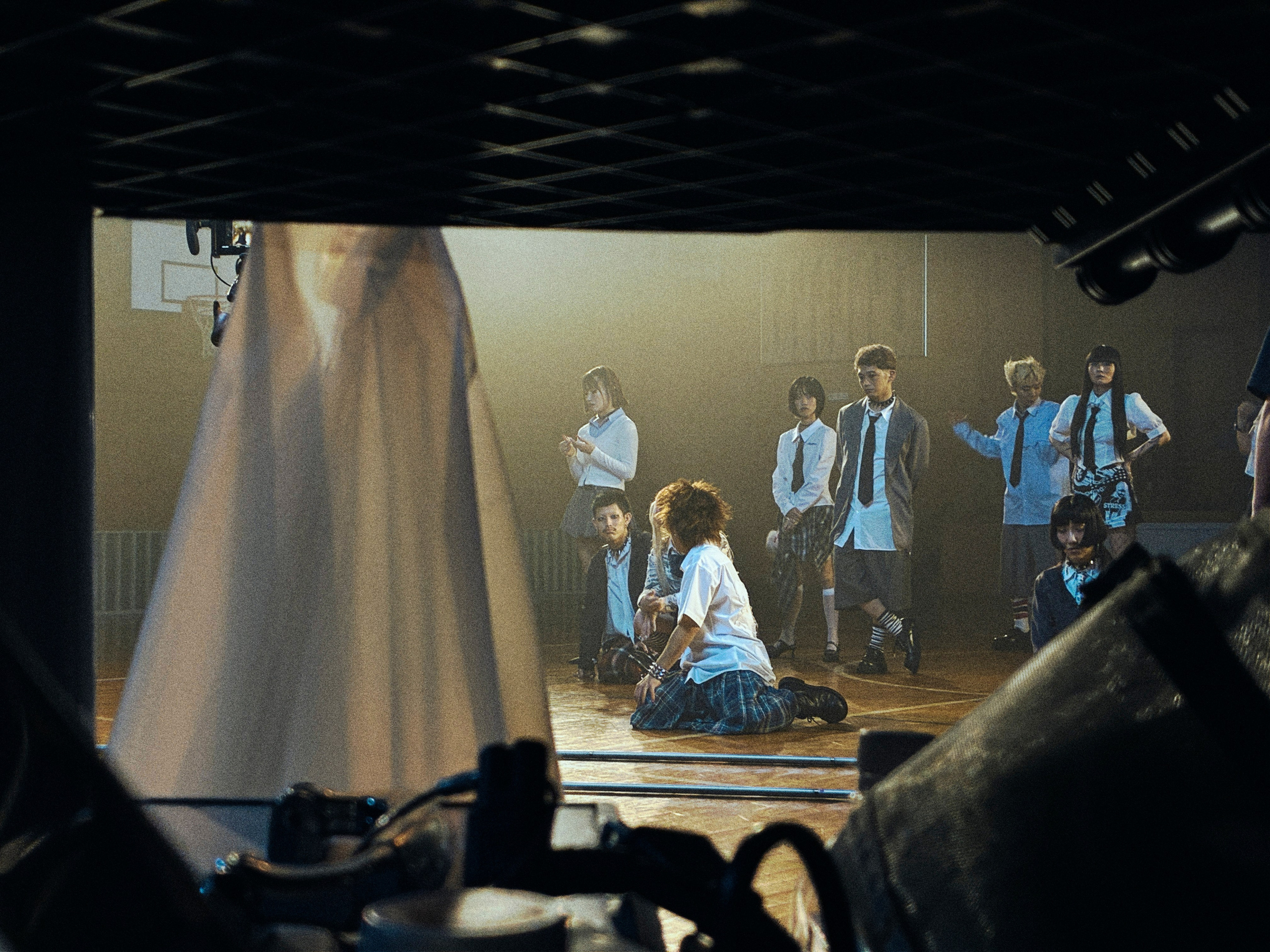 Brandy Senki — Blood Sparks backstage. Satyusho
