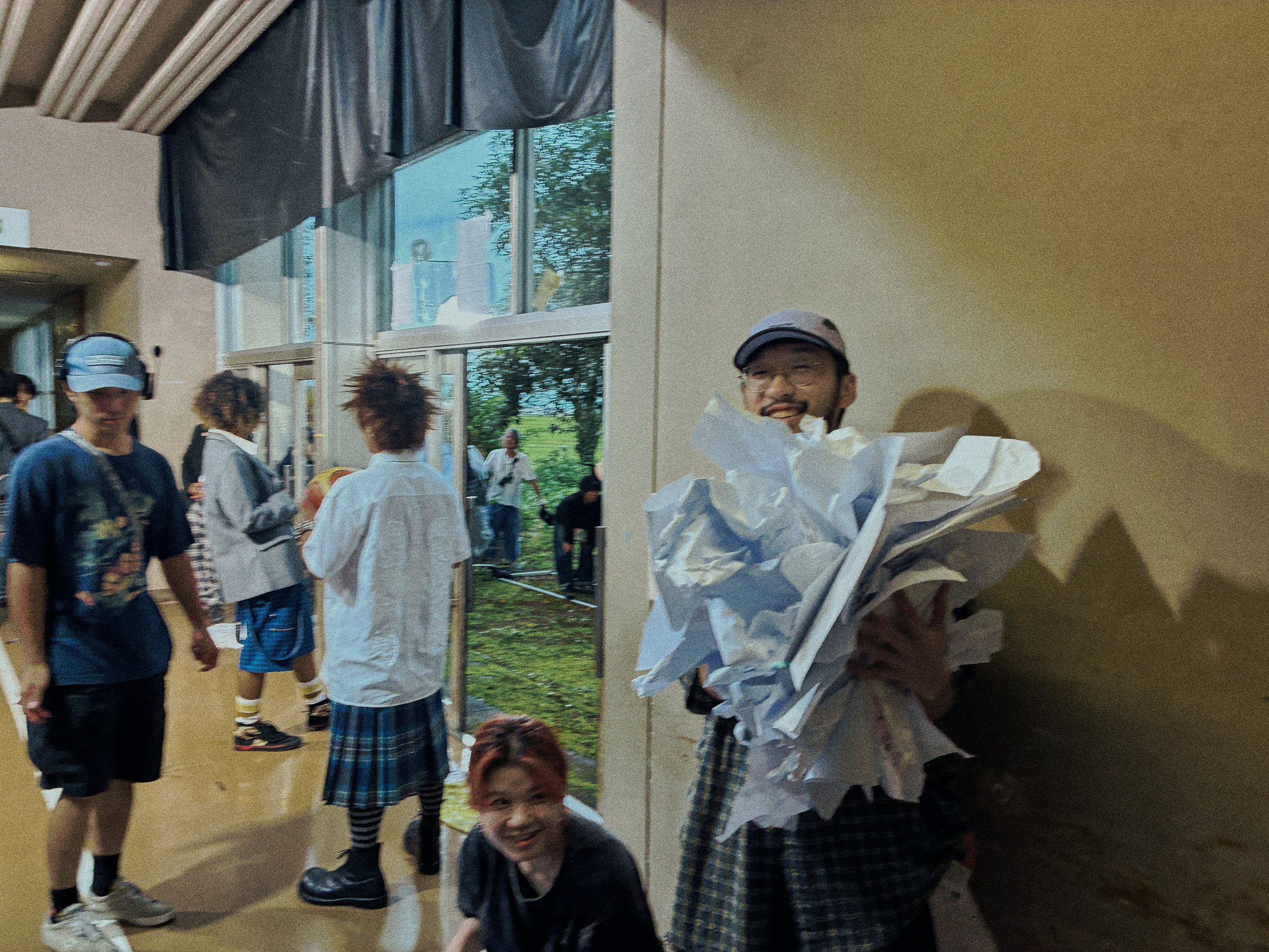 Brandy Senki — Blood Sparks backstage. Satyusho