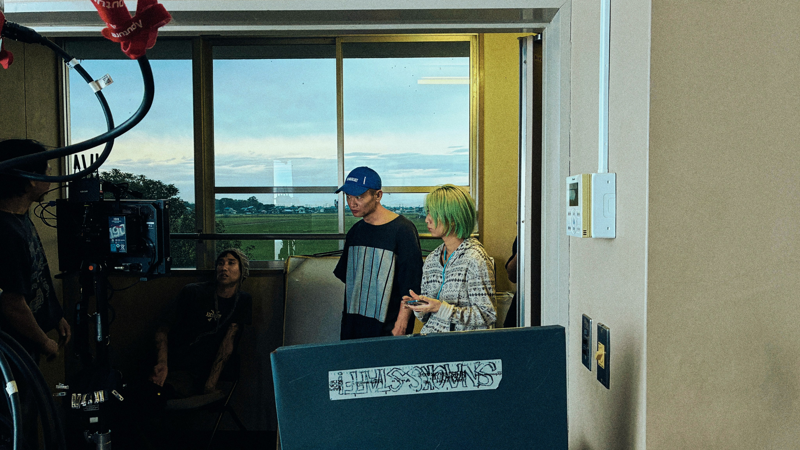 Brandy Senki — Blood Sparks backstage. Satyusho