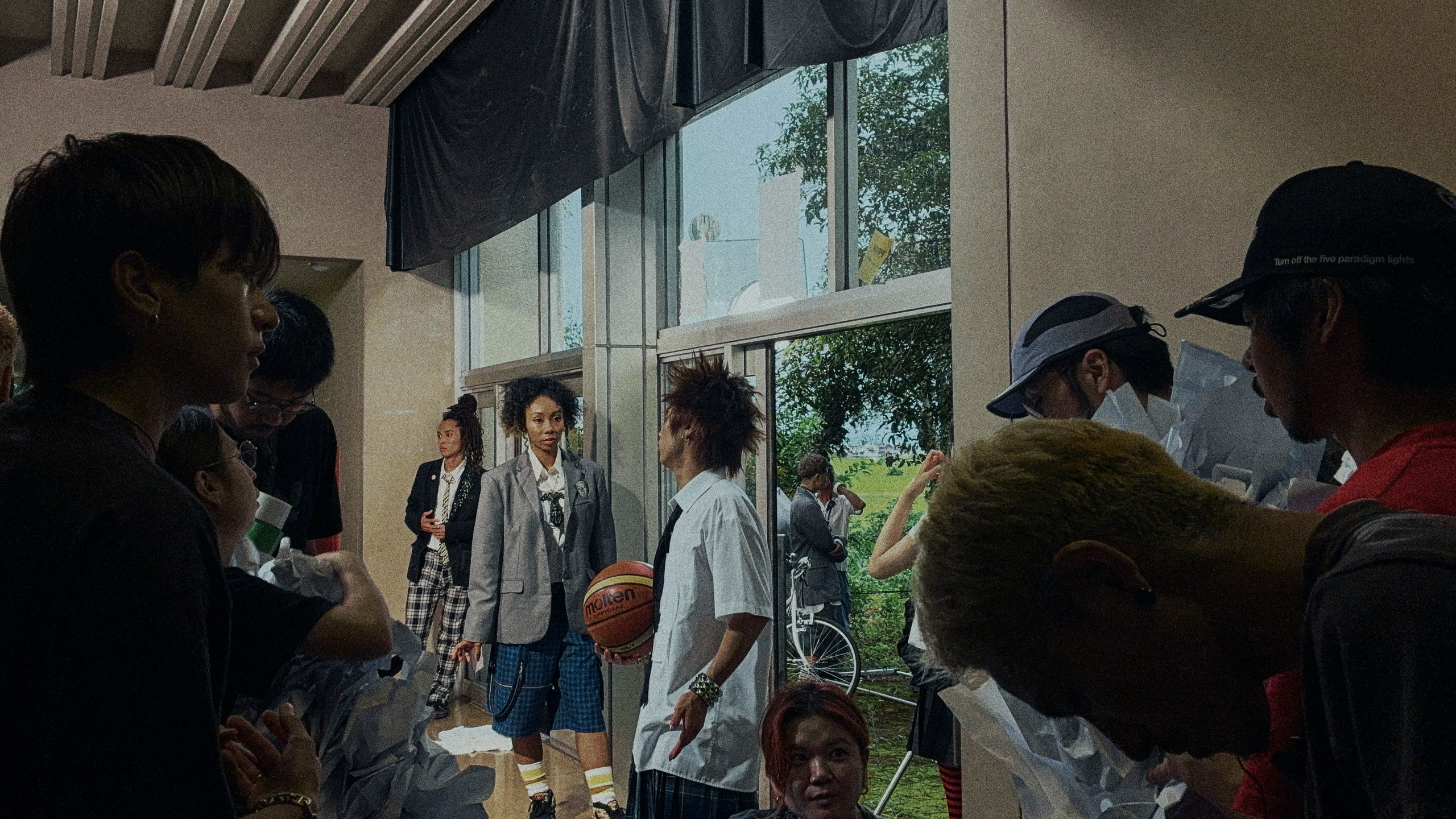 Brandy Senki — Blood Sparks backstage. Satyusho
