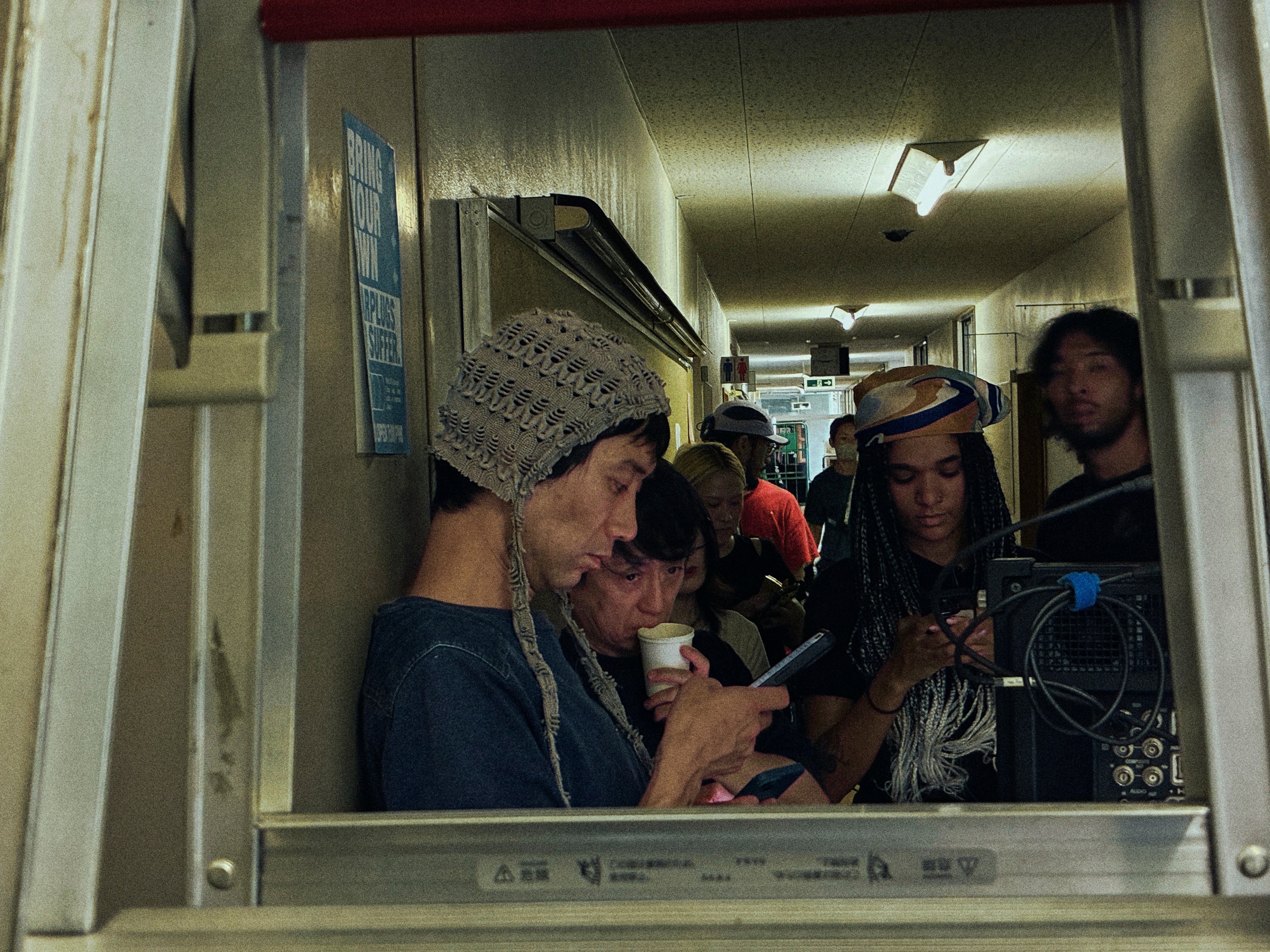 Brandy Senki — Blood Sparks backstage. Satyusho