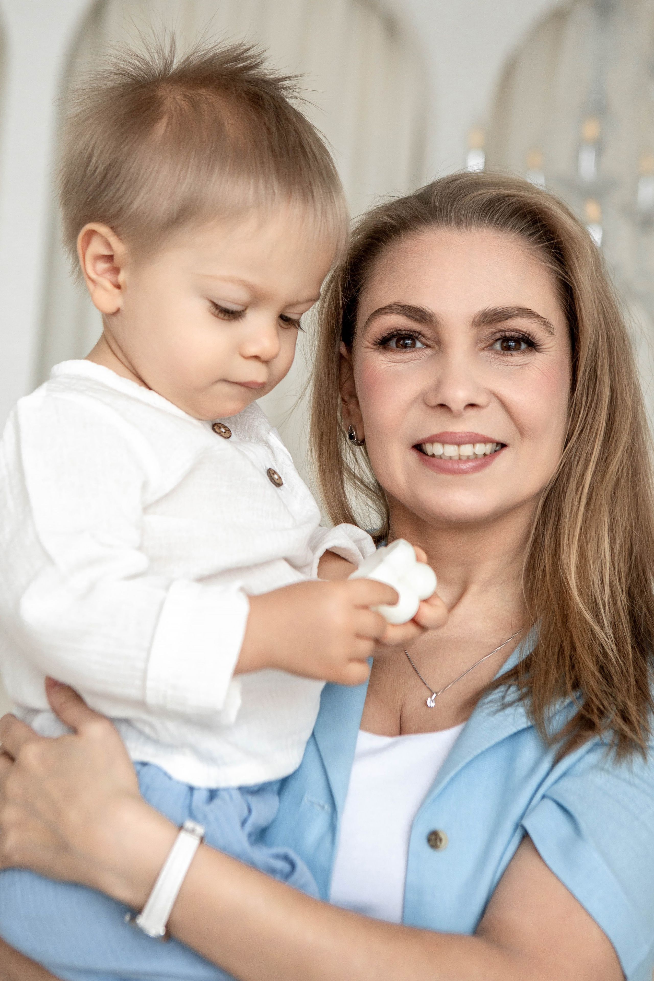 Мама и сын. Фотограф Екатерина Голицына