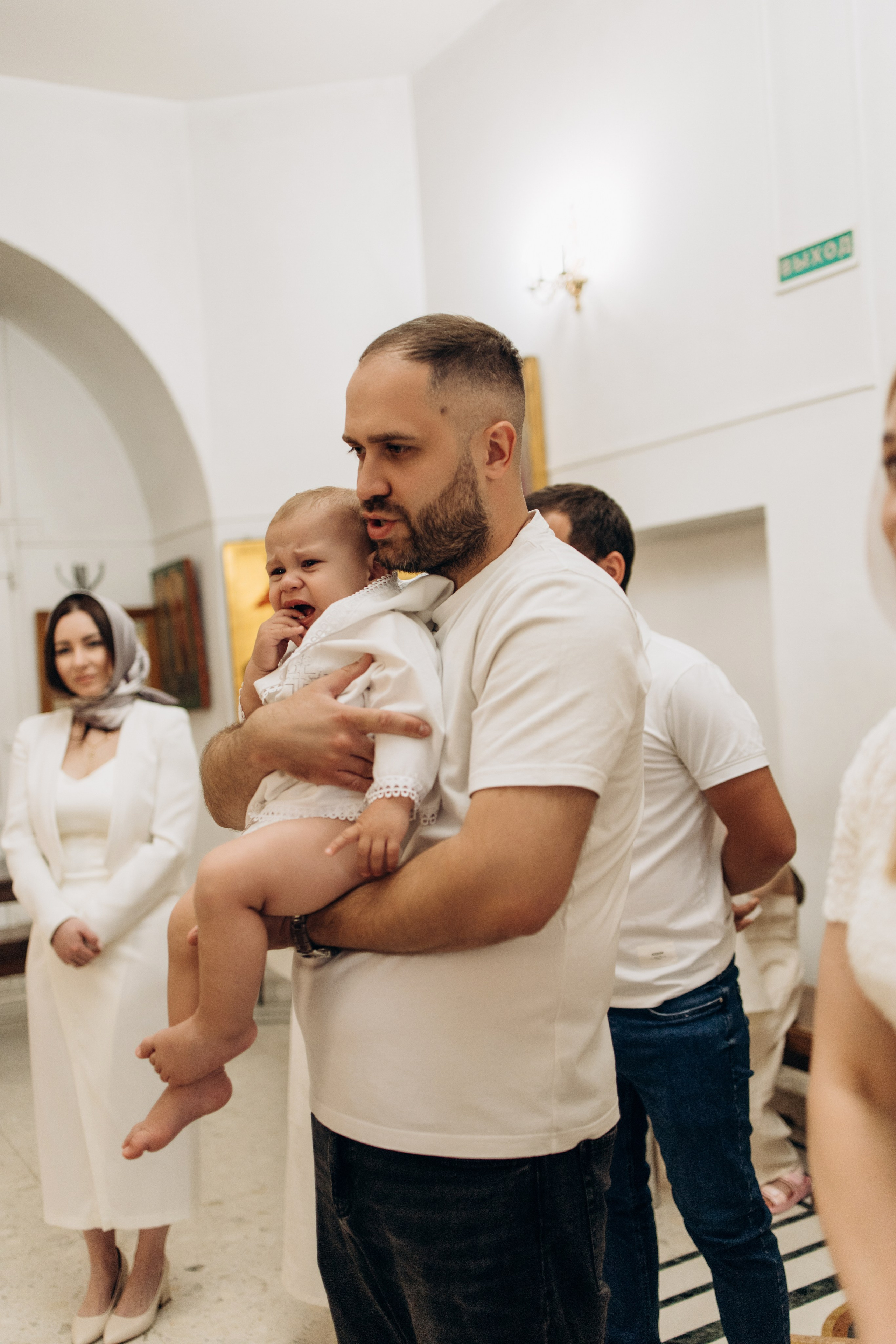 Крещение Радмира. Самый теплый фотограф в Краснодаре Рябоконь Ксения