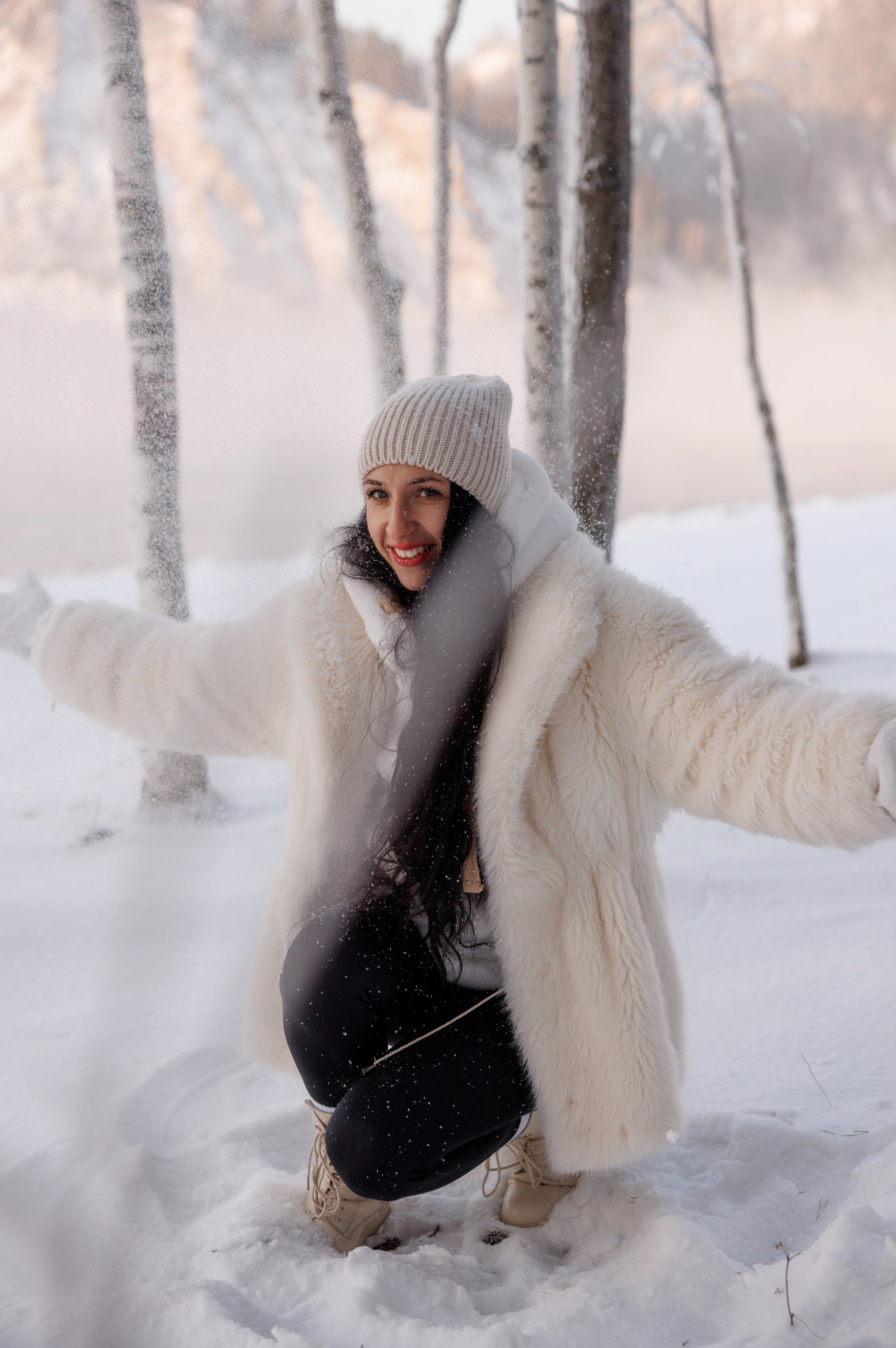 Татьяна Зимняя Сказка в Дивногорске. Фотограф в Красноярске Евдокимова Анастасия