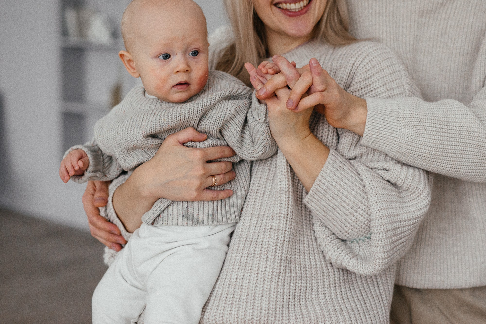 Новогодняя семейная история в студии
