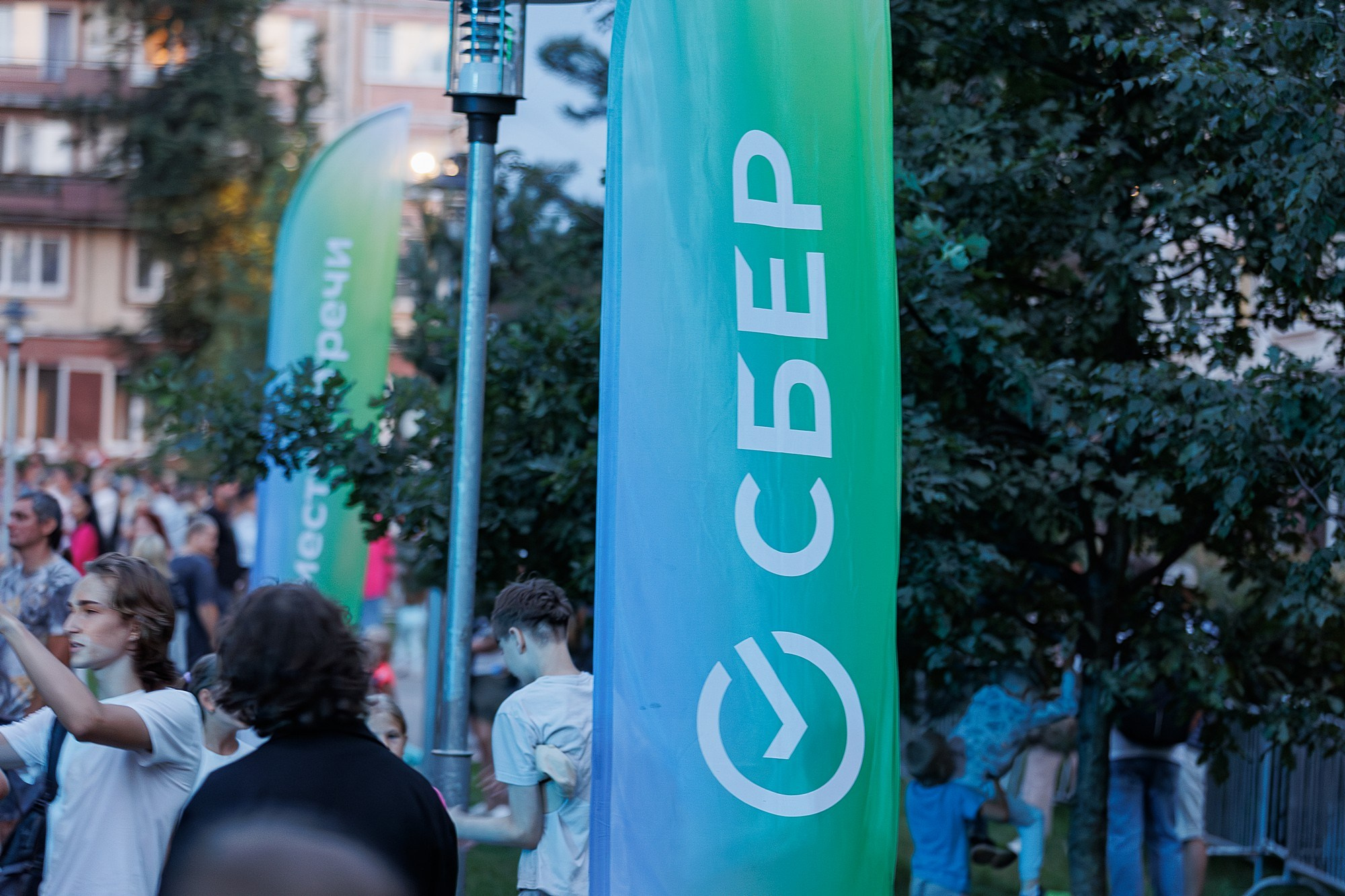 Открытие мультимедийного фонтана | СБЕР. Боченков Вадим | Фотограф в Пскове и Санкт-Петербурге