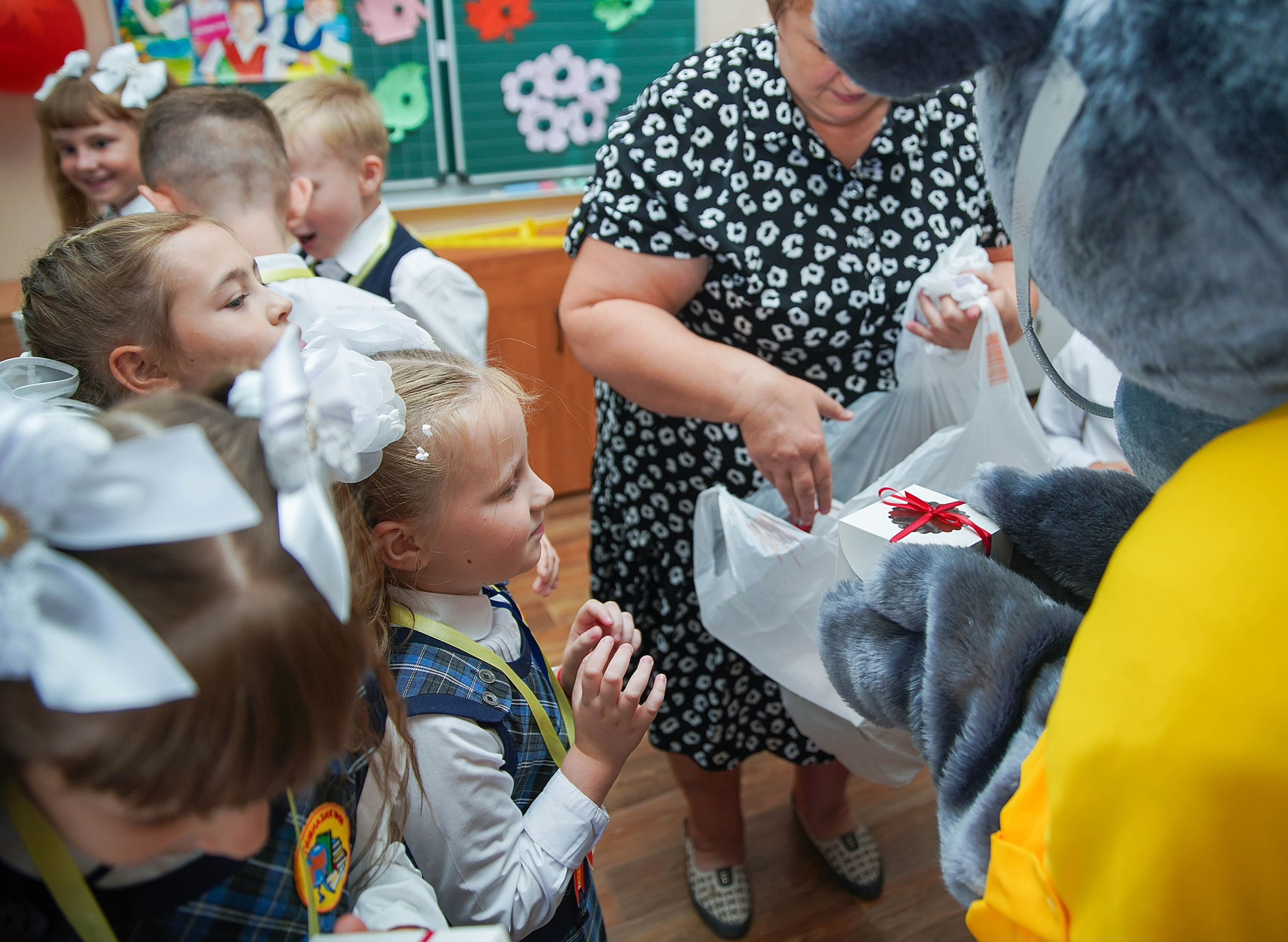 Праздник в классе. Семейный и детский фотограф в Нижнем Новгороде