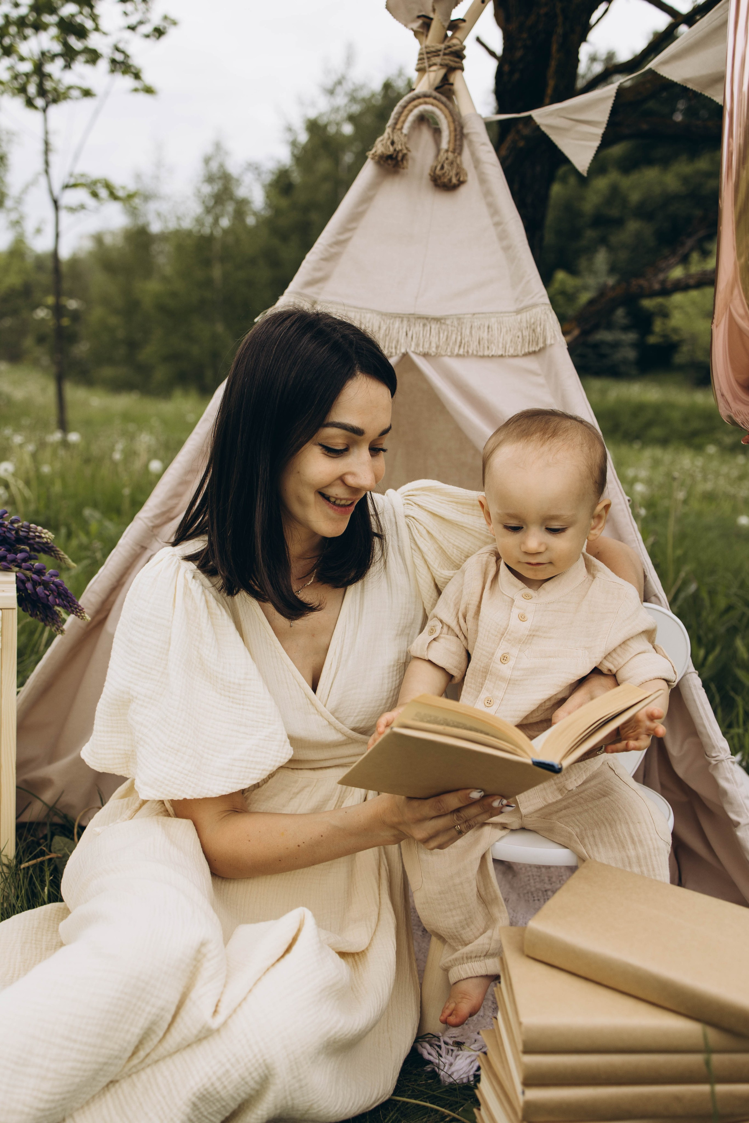 Маша, Женя, Ариана и Мирон. Семейный фотограф в Москве Виктория Ястребинская