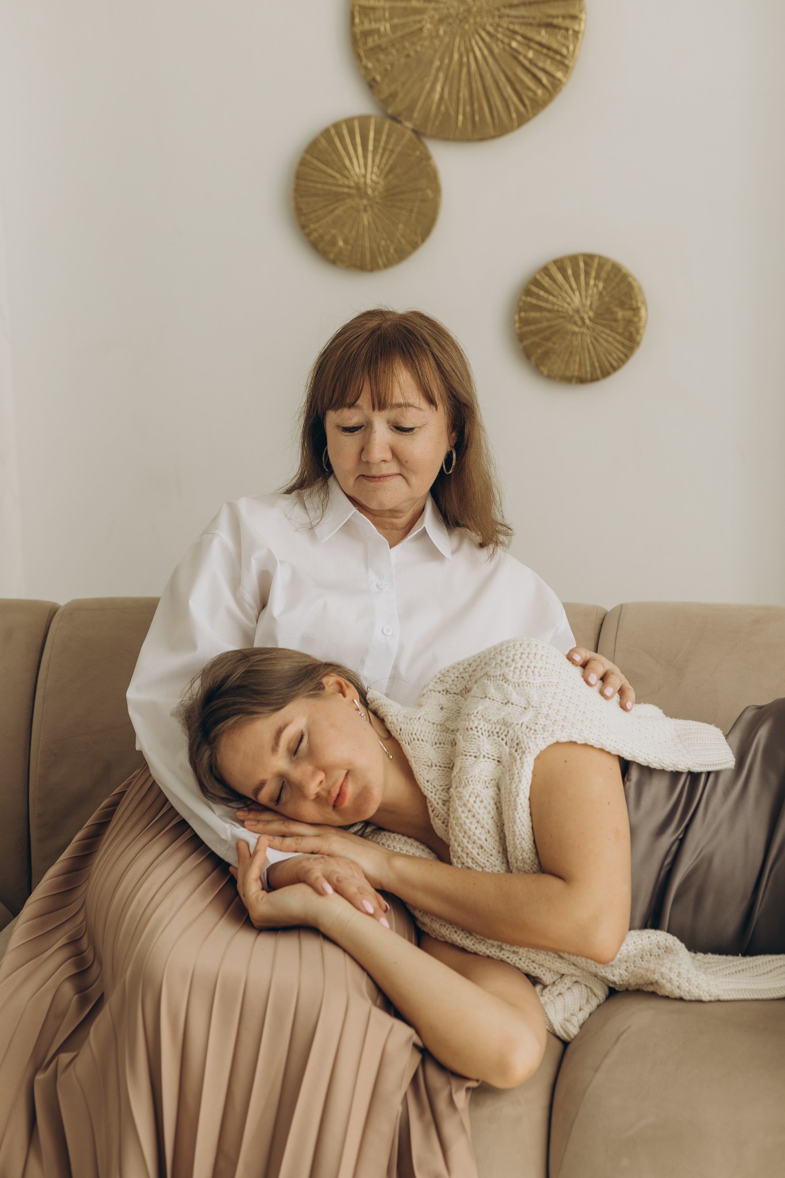 Мама и дочь. Семейный фотограф в Москве Виктория Ястребинская