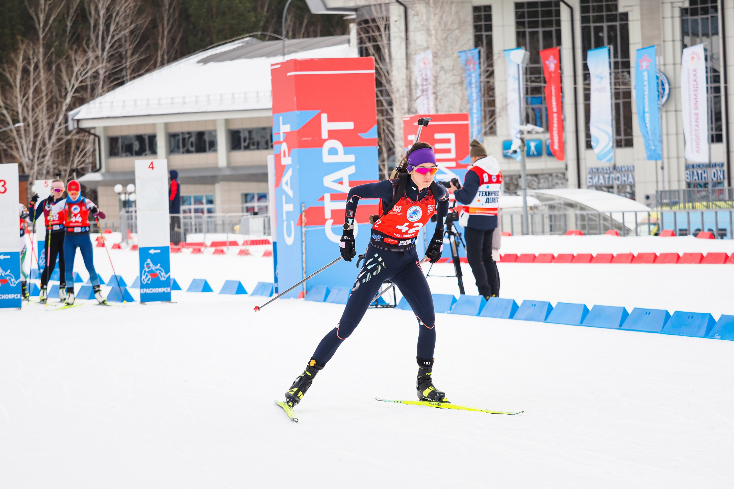 Биатлон / Первенство России. Репортажный фотограф Алексей Козьмин