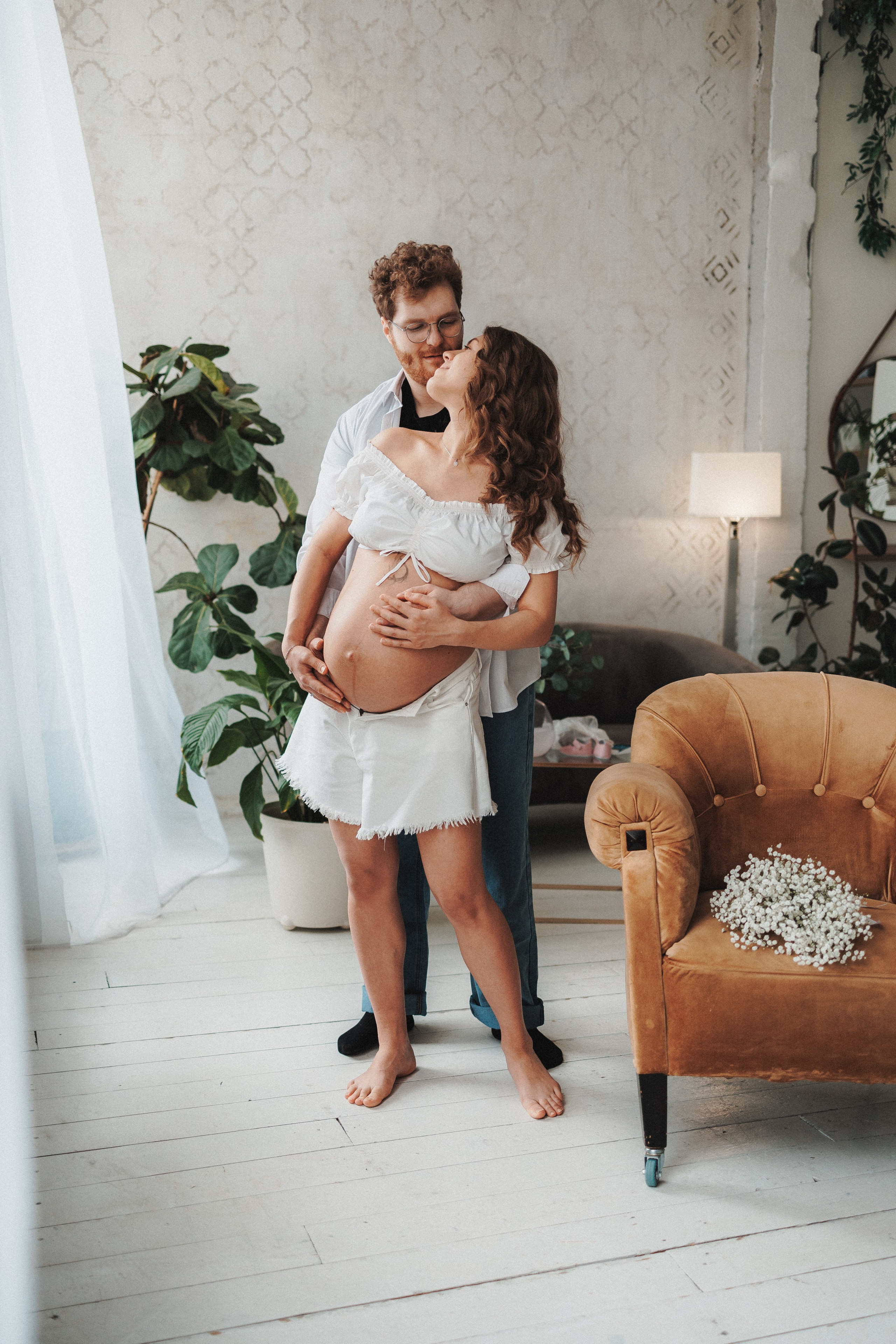 Любовь — это когда ты под сердцем носишь его ребенка. Фотограф Москва Светлана Кирюшина