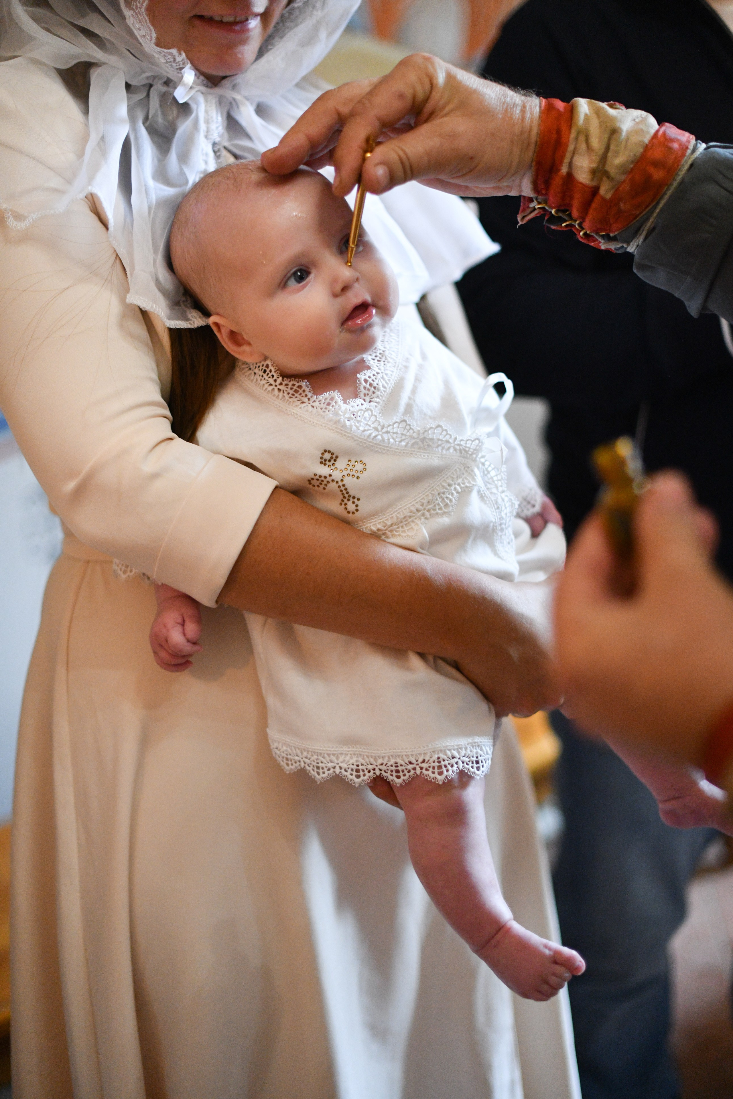 Крещение в Покровской церкви. Свадебный и портретный фотограф в Москве Галина Борисова