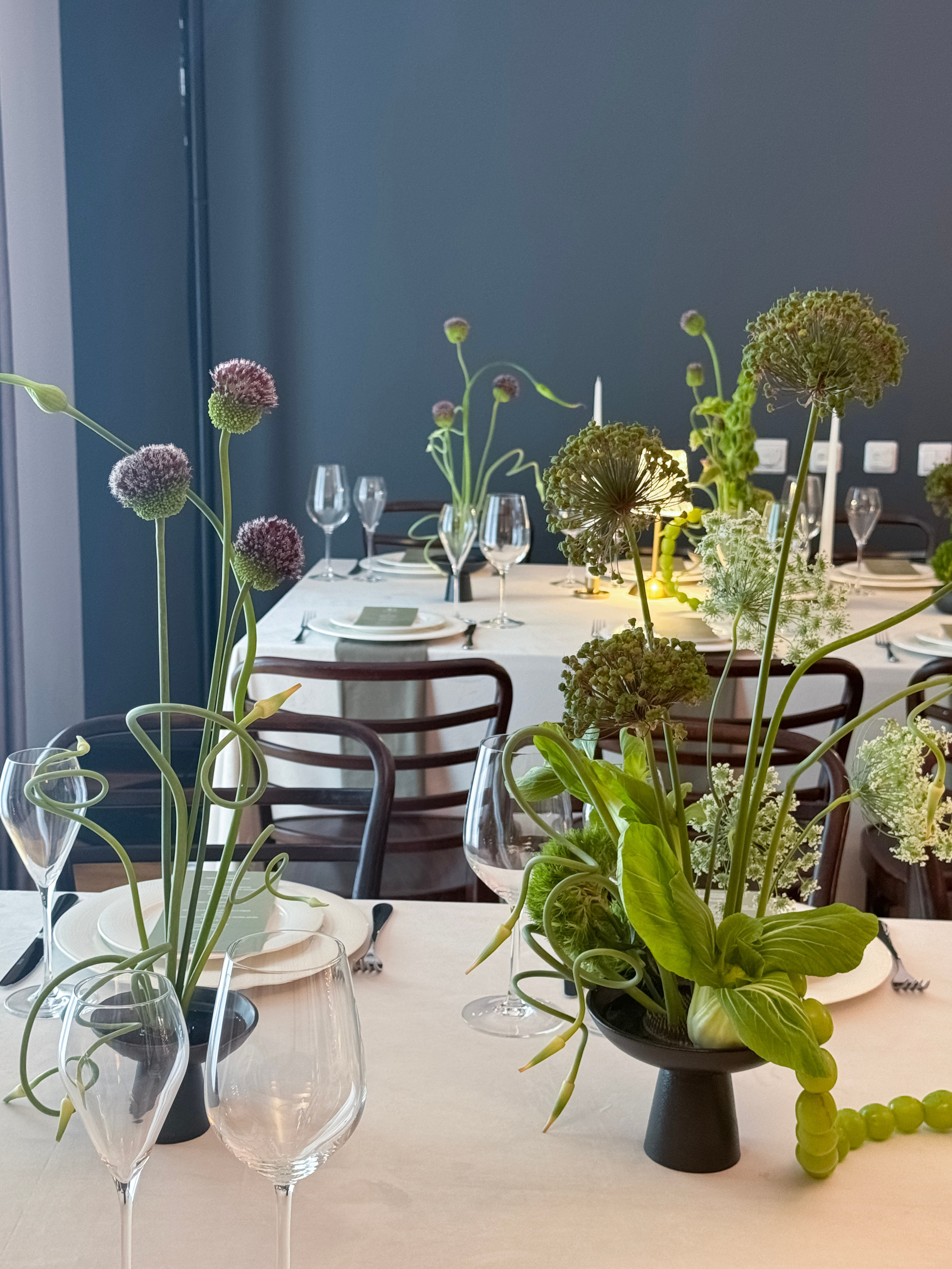 Оформление ужина. Ксения Почтарь. Декоратор и флорист, город Владивосток