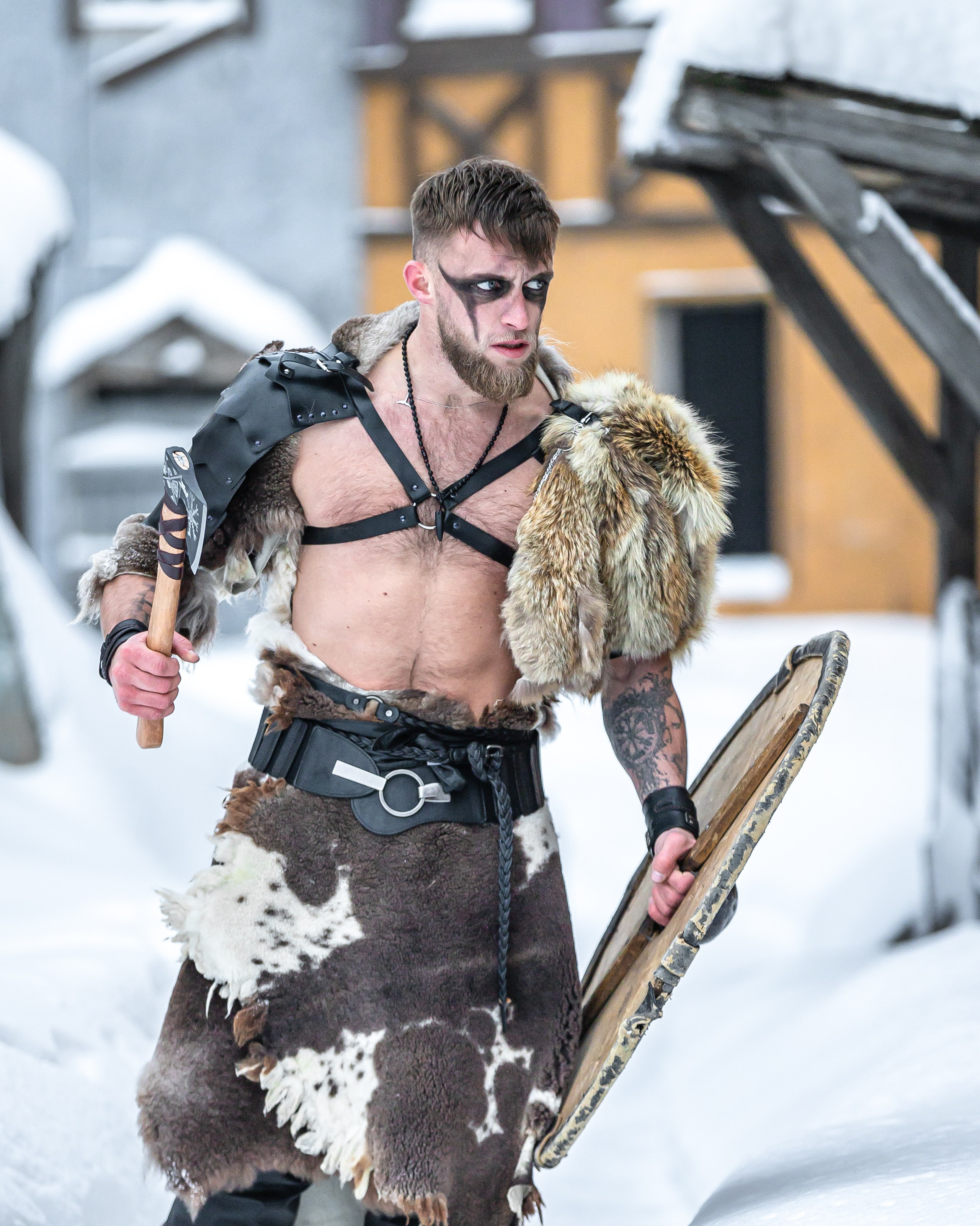 Викинг. Фотосессия в Середниково. Фотограф Владимир Охрименко