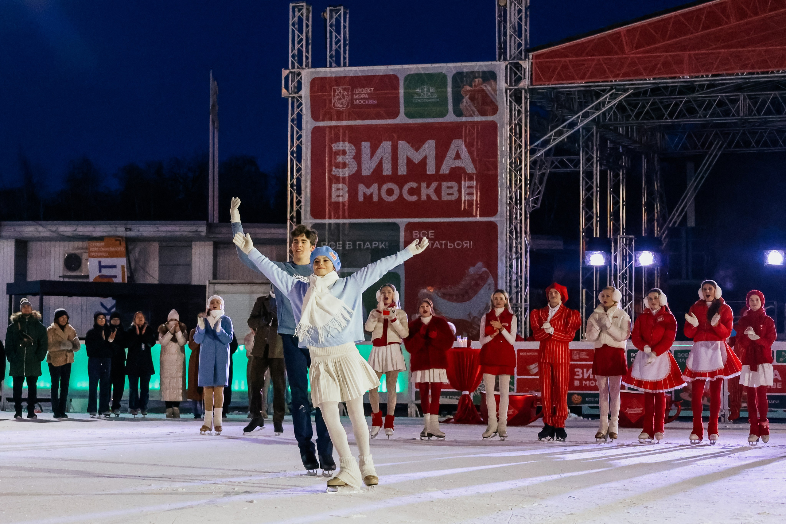 Ледовое шоу Сокольники Московское Чаепитие. Фотограф и видеограф Анна Домашенко
