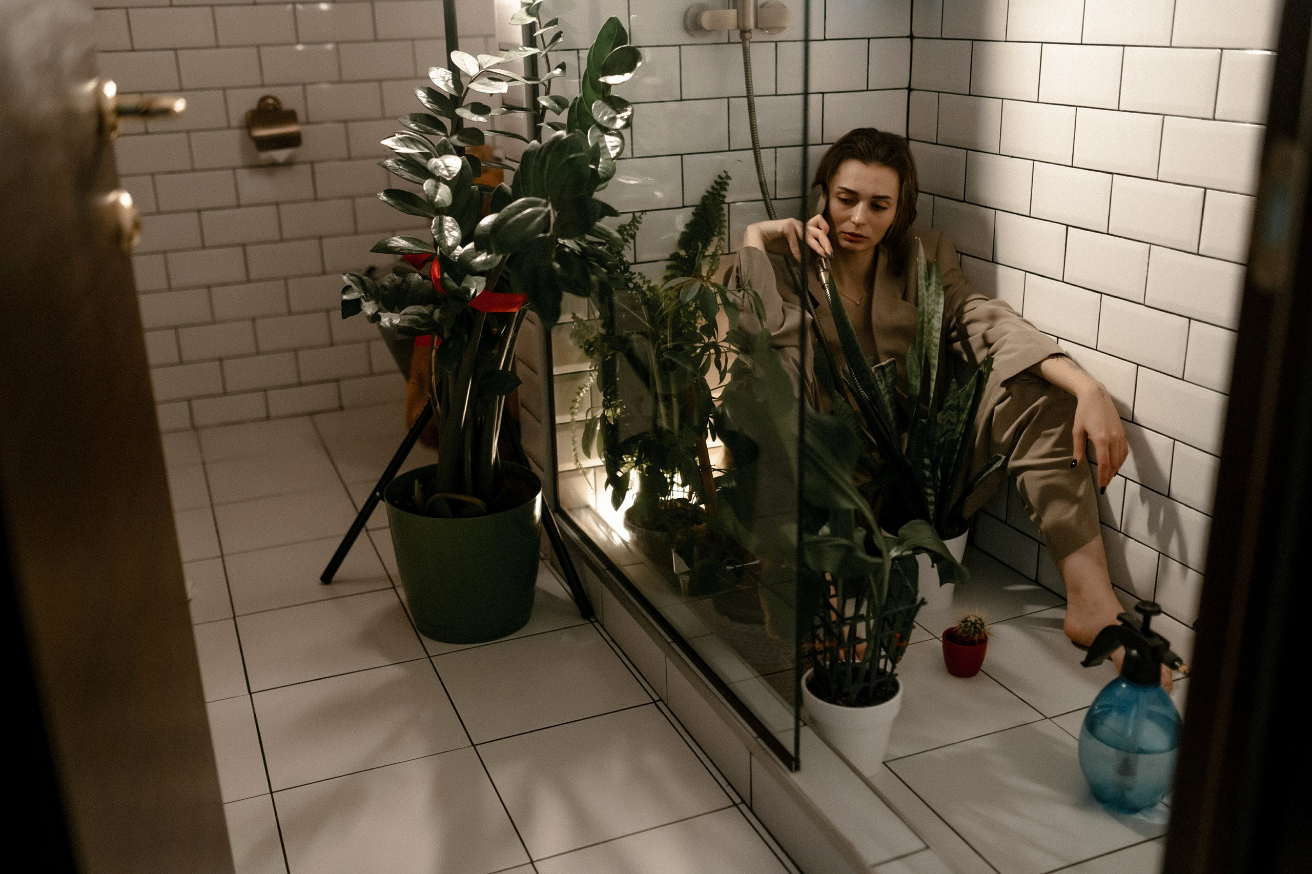 Отель. Цветы. В душе/ванна. Фотограф Котова Валентина