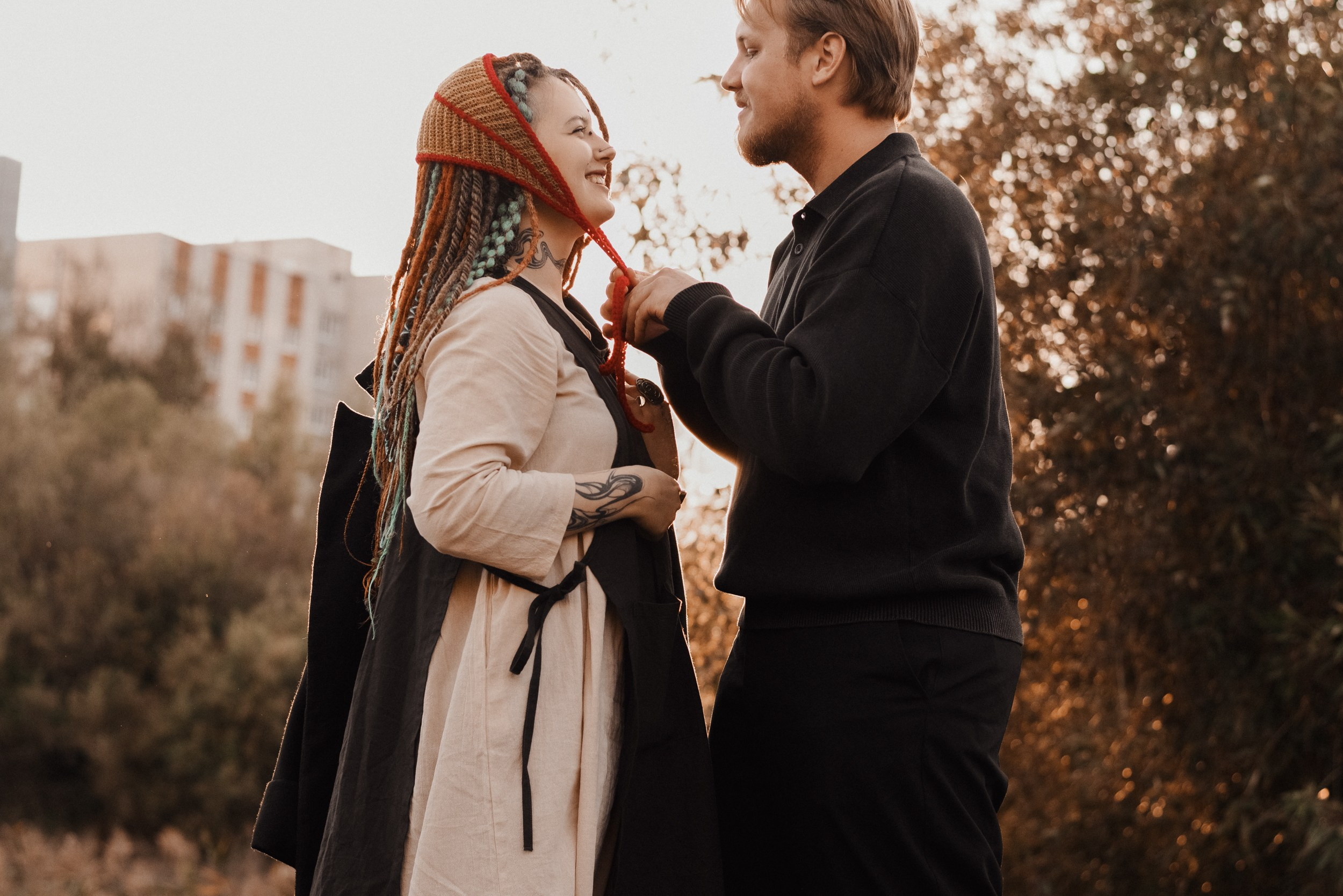 Стася и Каренин. Фотограф Дарья Мустафина, Тюмень